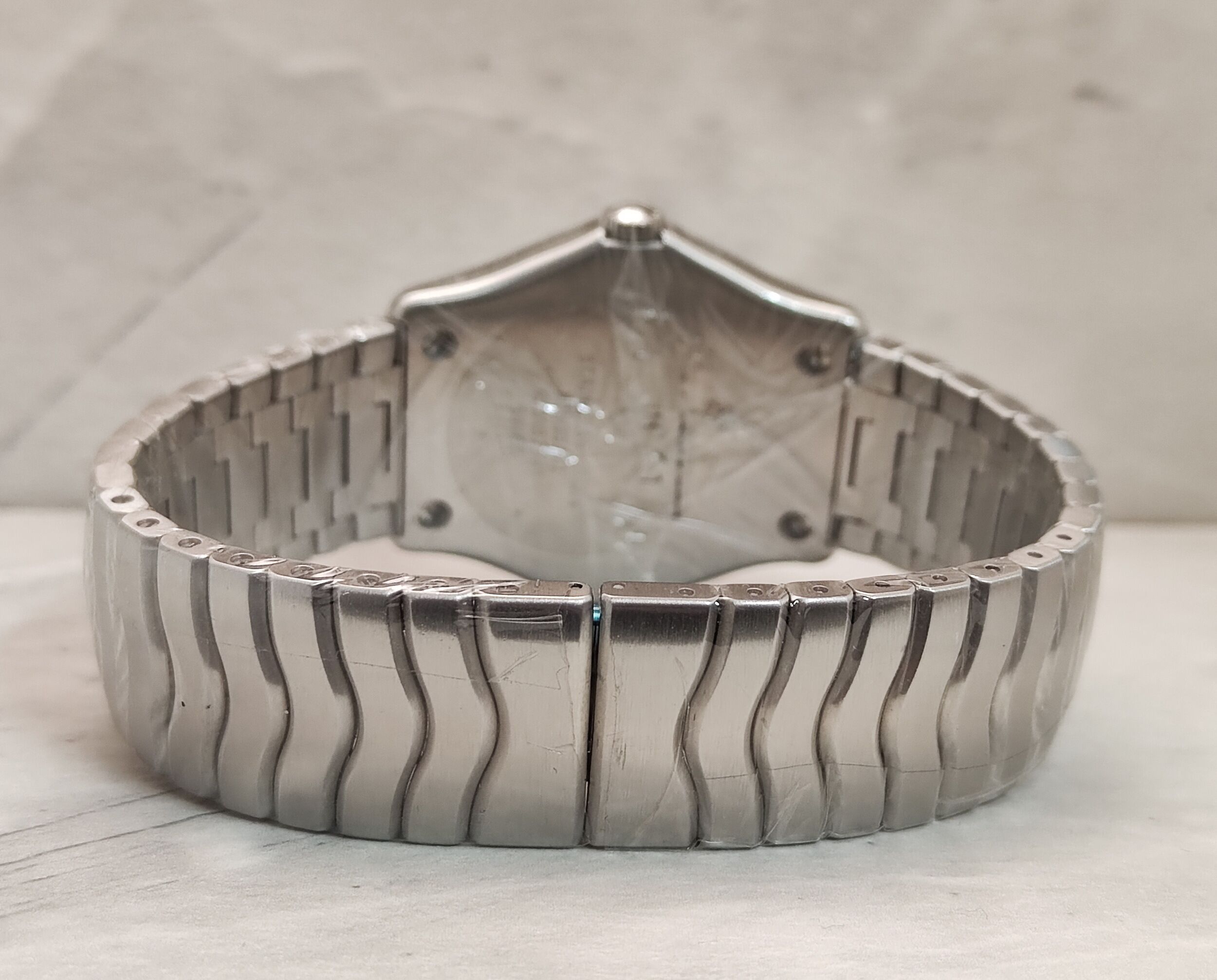 EBEL 玉寶 全鋼錶殼 羅馬數字 石英機芯 錶徑38mm 未使用品 5