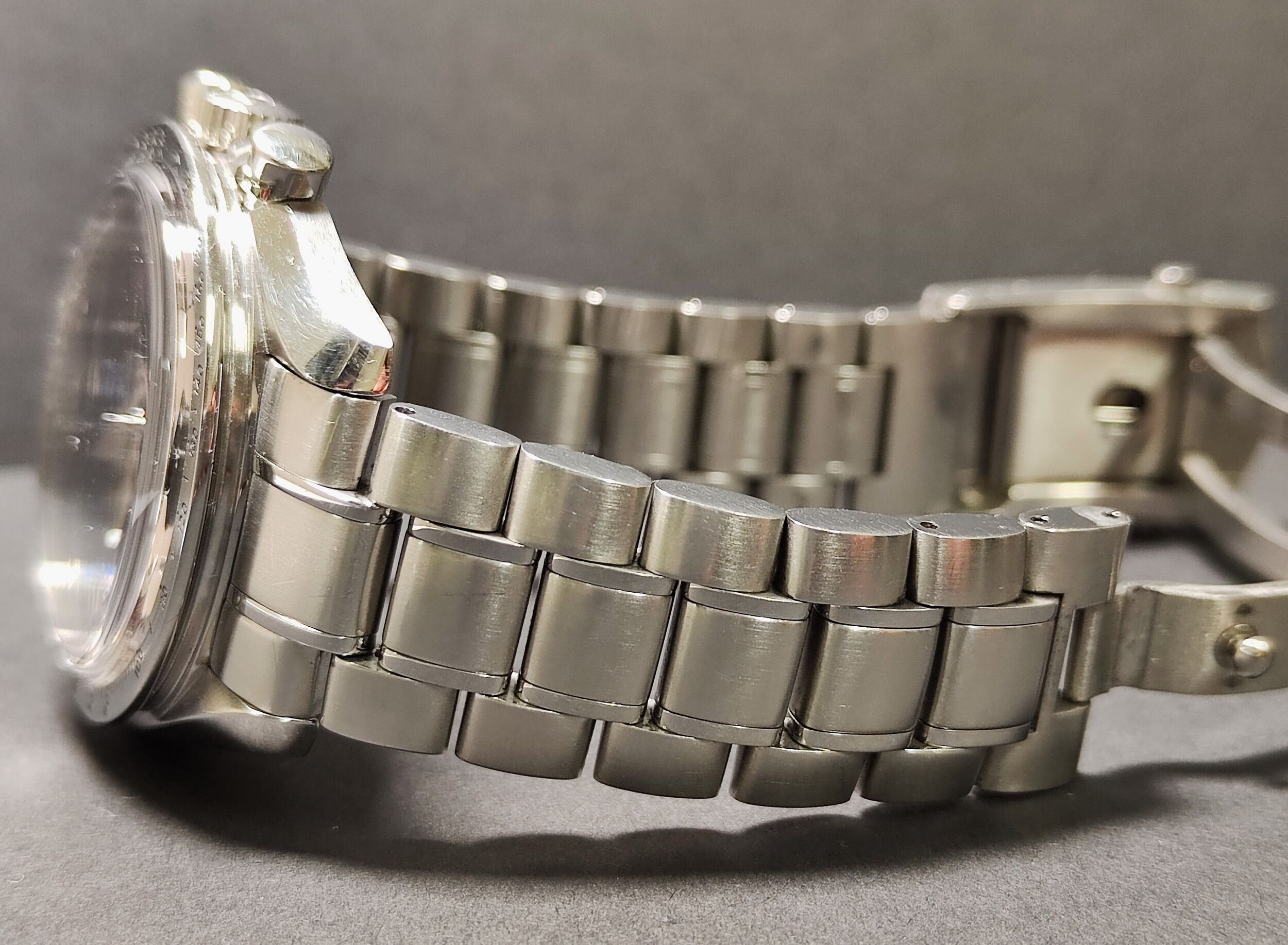 OMEGA 超霸 speedmaster 舒馬克 F1特別款 大錶徑42mm 熊貓面盤 計時功能 全球限量~原廠盒單 7