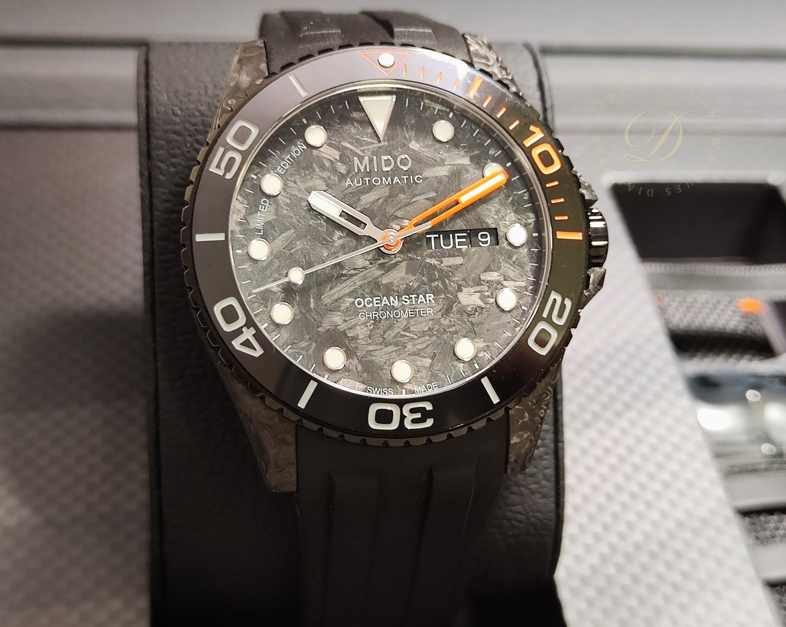美度 MIDO 全新 海洋之星 碳纖維 大錶徑42.5mm 自動上鍊 陶瓷圈 全球限量888顆~原廠盒單 國內AD