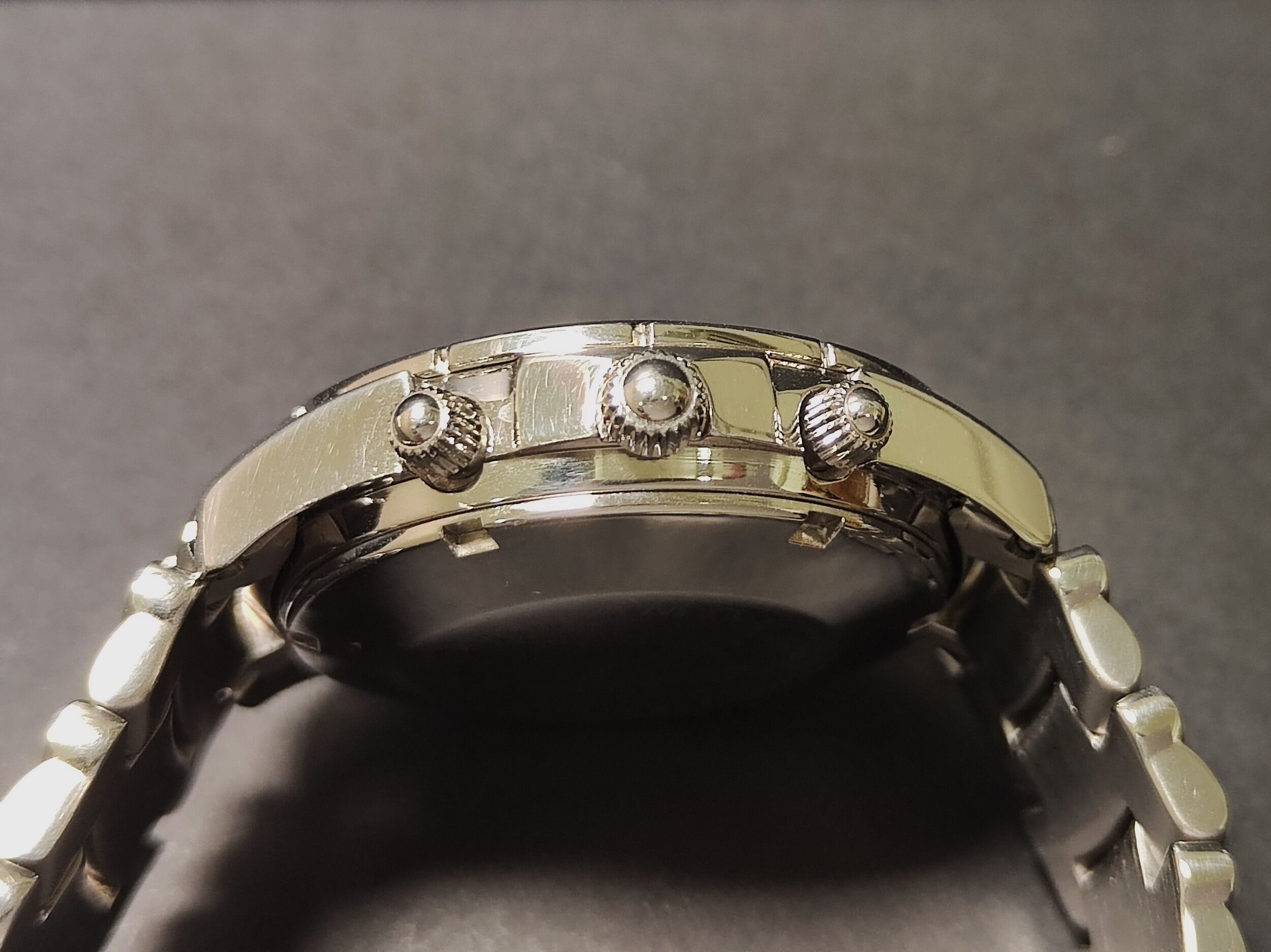 摩凡陀 MOVADO 熊貓面盤 小年曆 錶徑39mm 自動上鍊  計時功能 7750機芯 4
