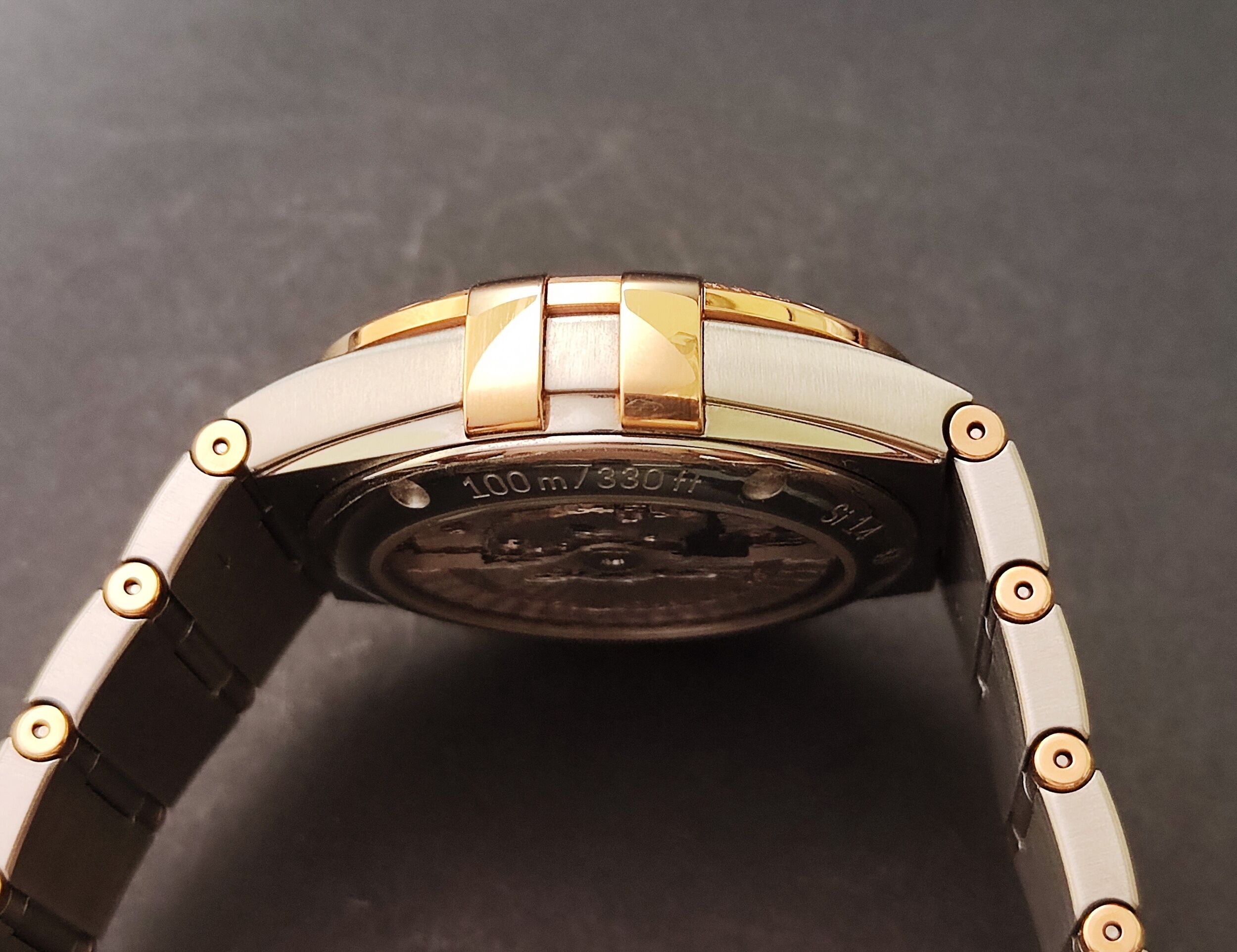 OMEGA 星座系列 雙鷹 原鑲鑽圈 半玫瑰金 錶徑38mm 自動上鍊 Double Eagle~原廠盒單 7