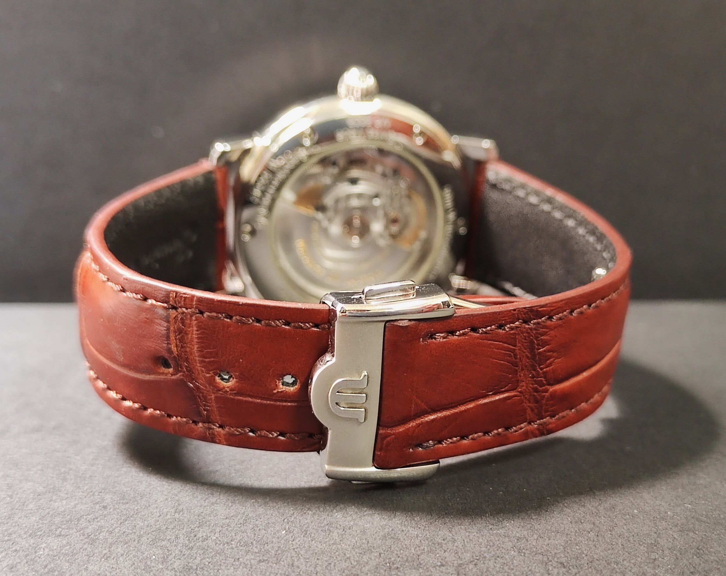 艾美 五針同軸 機械錶 經典款 錶徑40mm 自動上鍊 MAURICE LACROIX 7