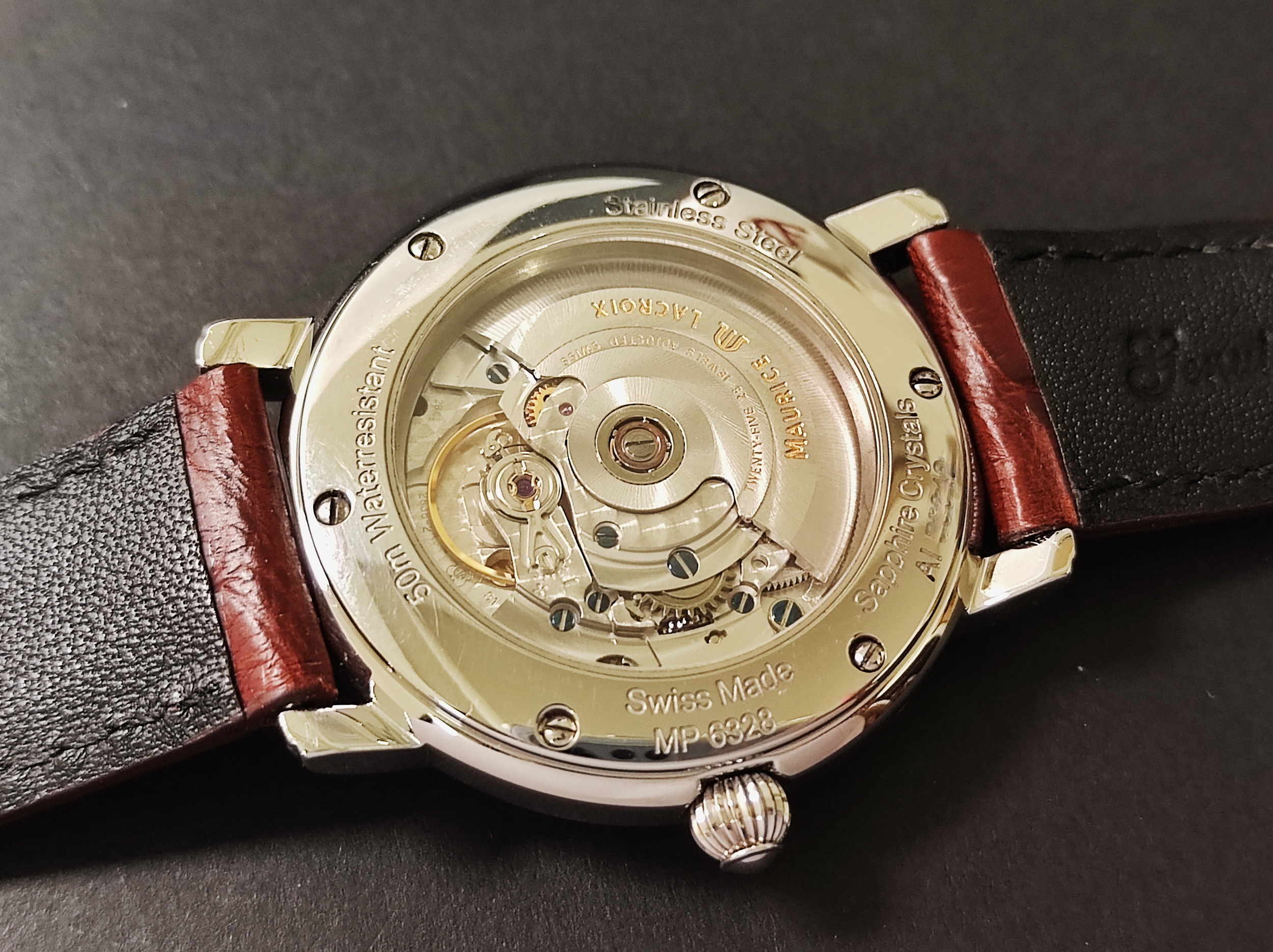 艾美 五針同軸 機械錶 經典款 錶徑40mm 自動上鍊 MAURICE LACROIX 5
