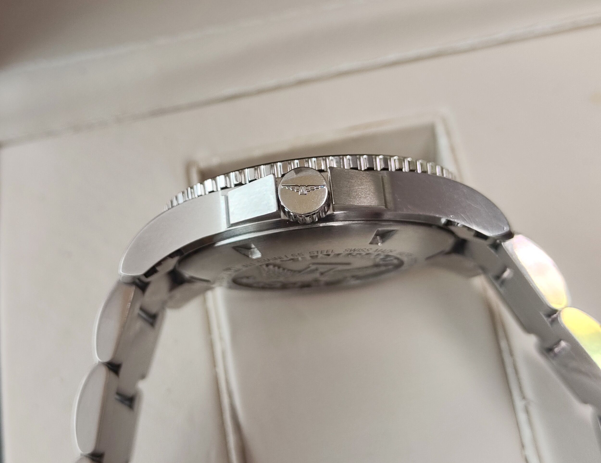 浪琴 深海征服者 大錶徑41mm 黑色陶瓷圈 自動上鍊 浪鬼 黑水鬼~原廠盒單 2018AD 4