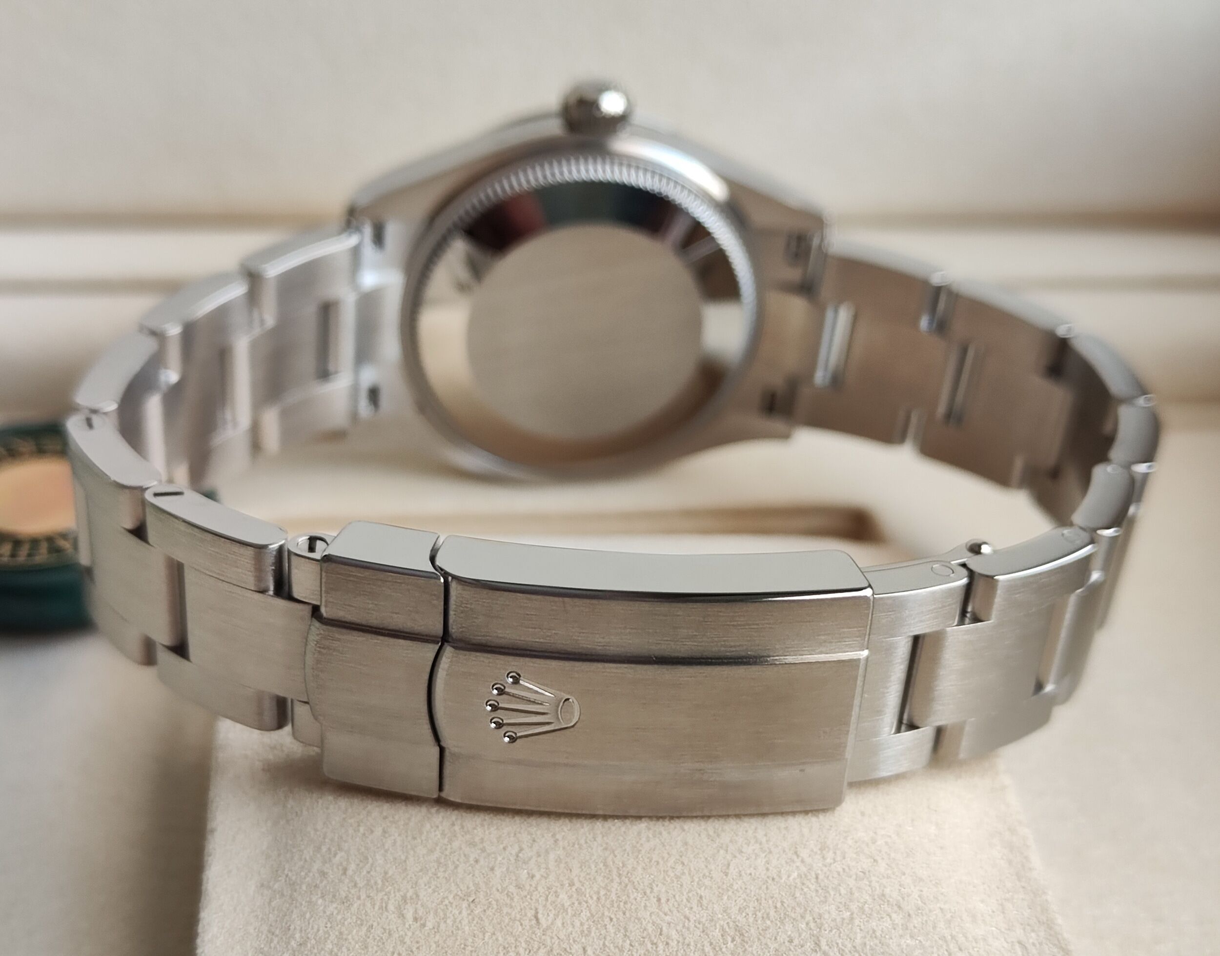 勞力士 全新 277200 開心果綠色面盤 錶徑31mm 自動上鍊 OP 124200可參考~原廠盒單 2026 5