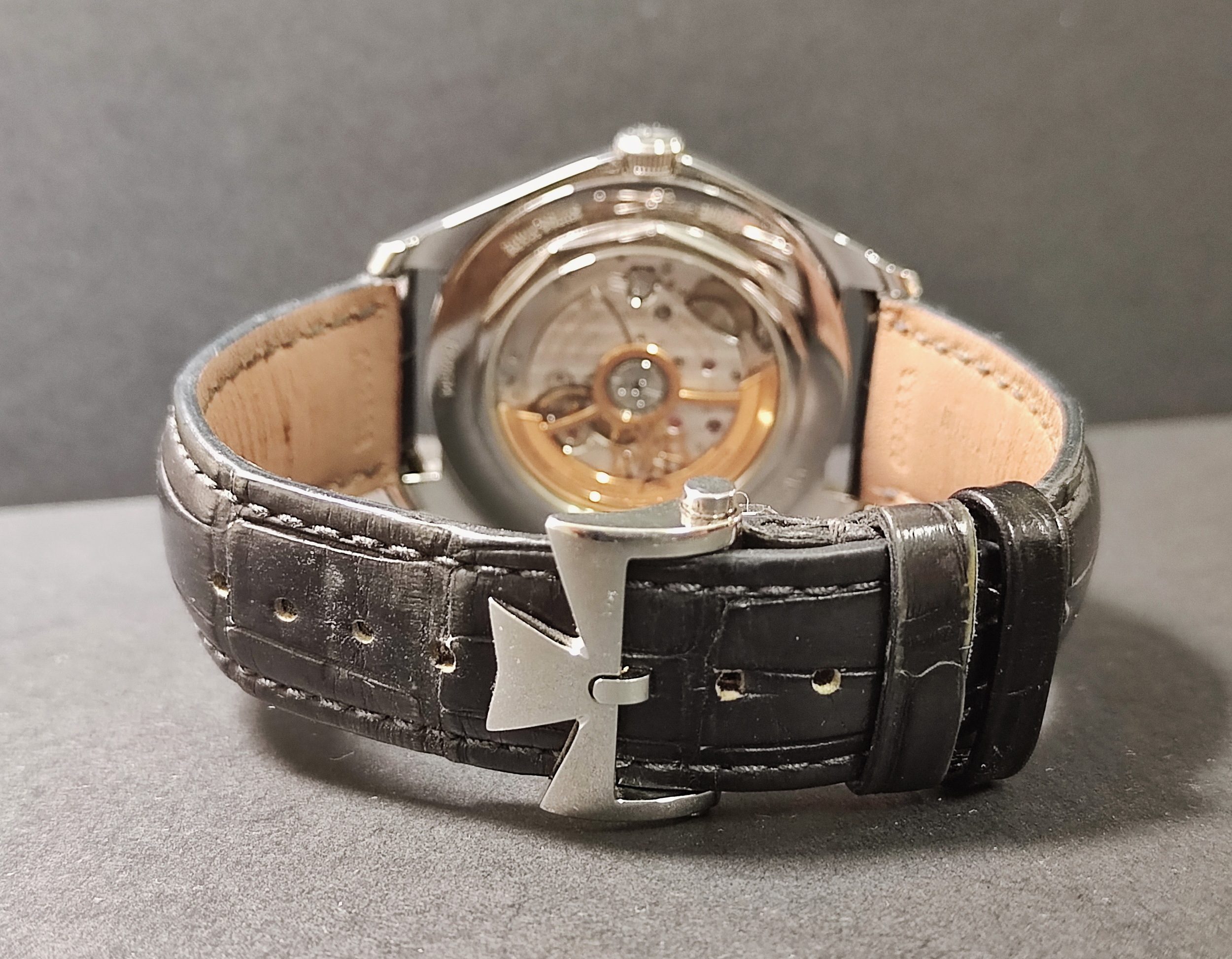江詩丹頓 Fiftysix 4600E 銀色面盤 錶徑40mm 自動上鍊 VC~原廠盒單 2019 8