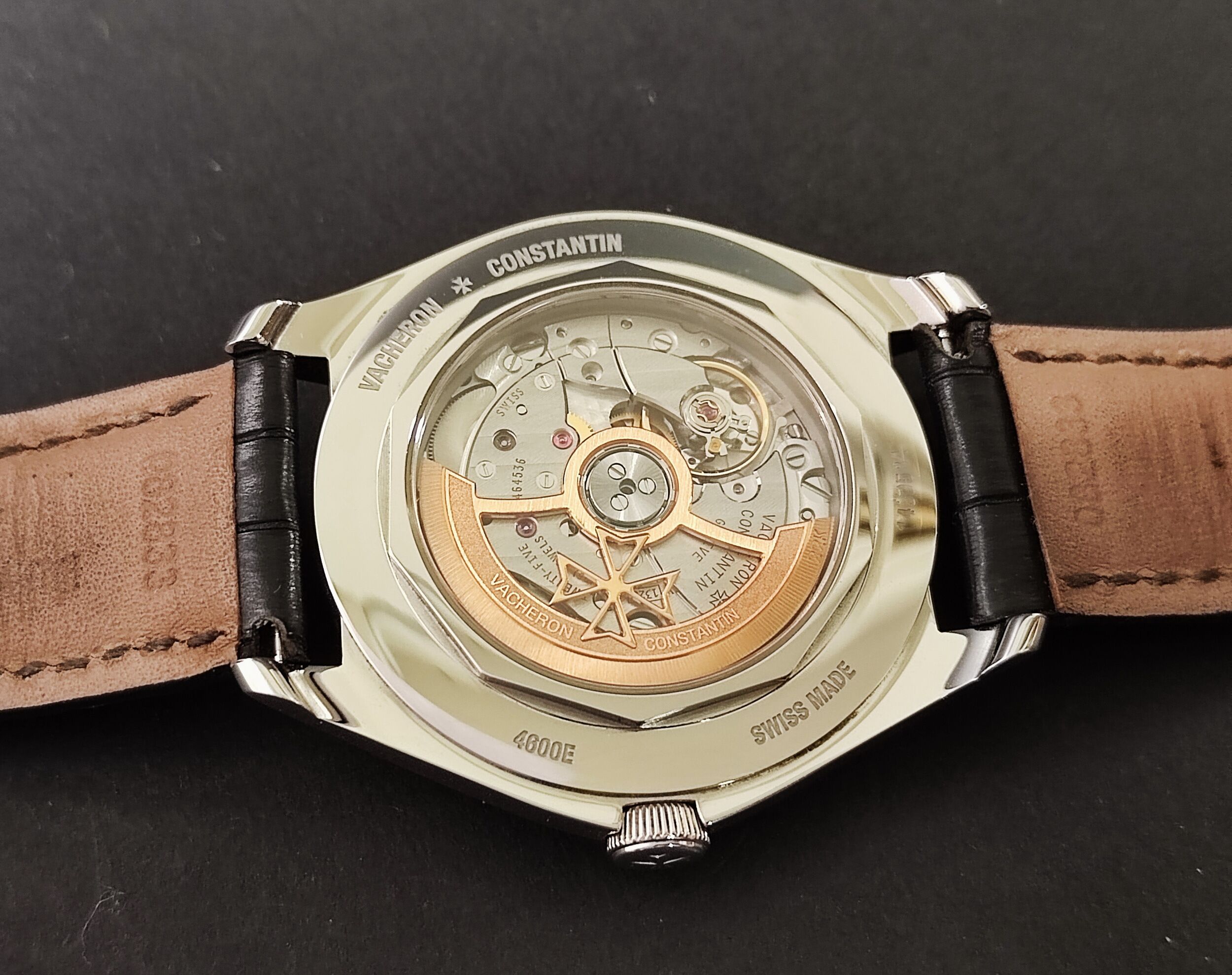 江詩丹頓 Fiftysix 4600E 銀色面盤 錶徑40mm 自動上鍊 VC~原廠盒單 2019 5