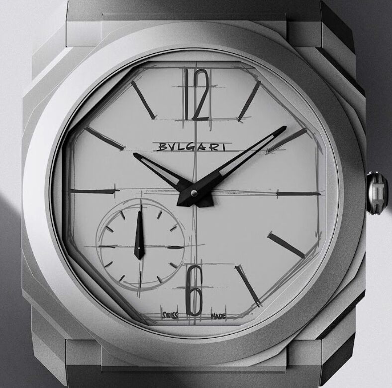 寶格麗 全新Octo Finissimo 10週年紀念款 鈦金屬 錶徑40mm 手繪面盤 自動上鍊 全球極限量~原廠盒單 國內AD未拆封