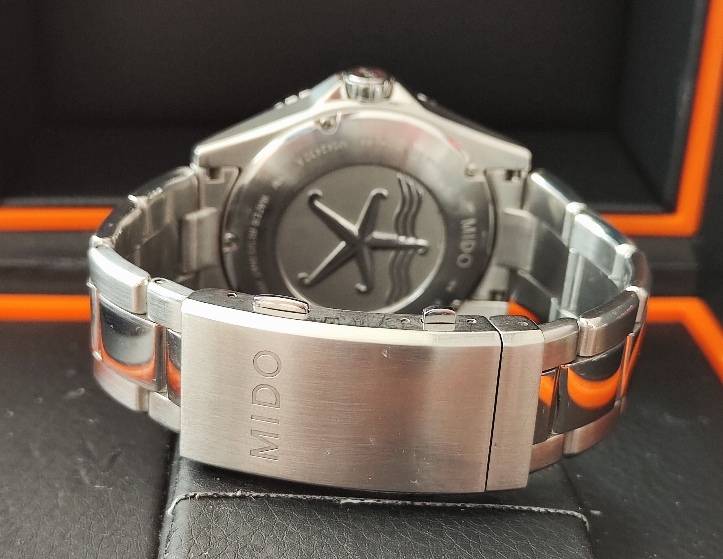 美度 MIDO 海洋之星 綠色面盤 大錶徑42.5mm 自動上鍊 綠水鬼 陶瓷圈~原廠盒單 6