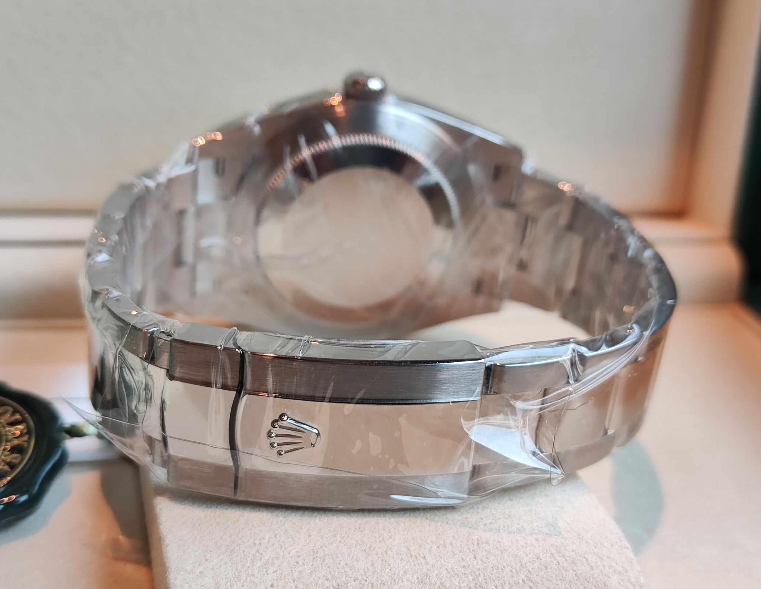 勞力士 全新 126300 綠羅馬面盤 大錶徑41mm 自動上鍊 羅馬數字~原廠盒單 2026 3