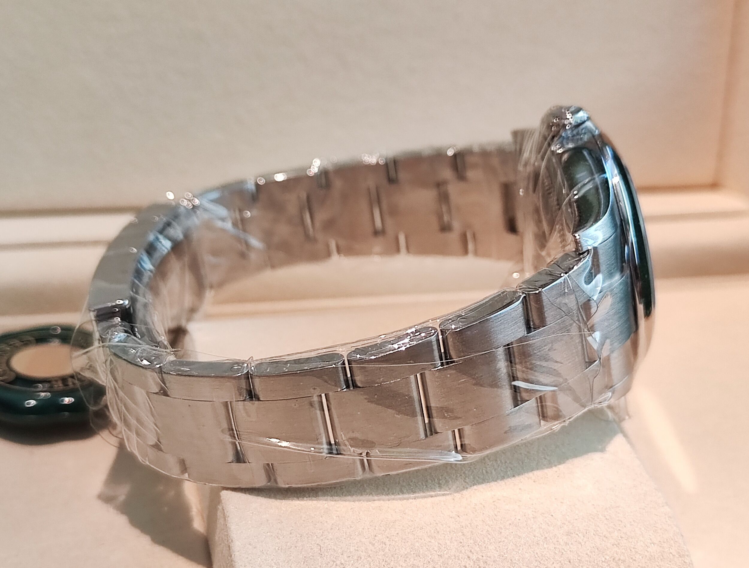 勞力士 全新 124200 薰衣草紫色面盤 錶徑34mm 自動上鍊 粉紫面 OP~原廠盒單 2026 5