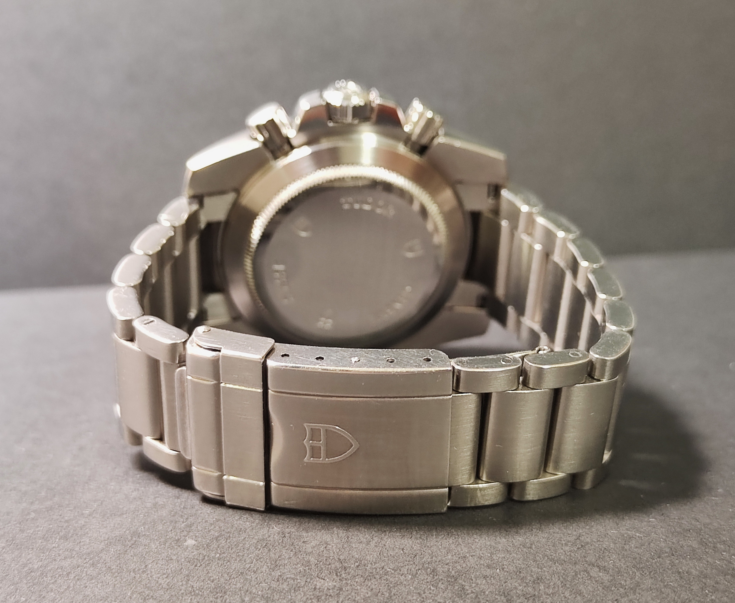 TUDOR 帝舵20300 Sport Chronograph 大錶徑41mm 灰色面盤 自動上鍊 計時功能~原廠盒單 難得美品 9