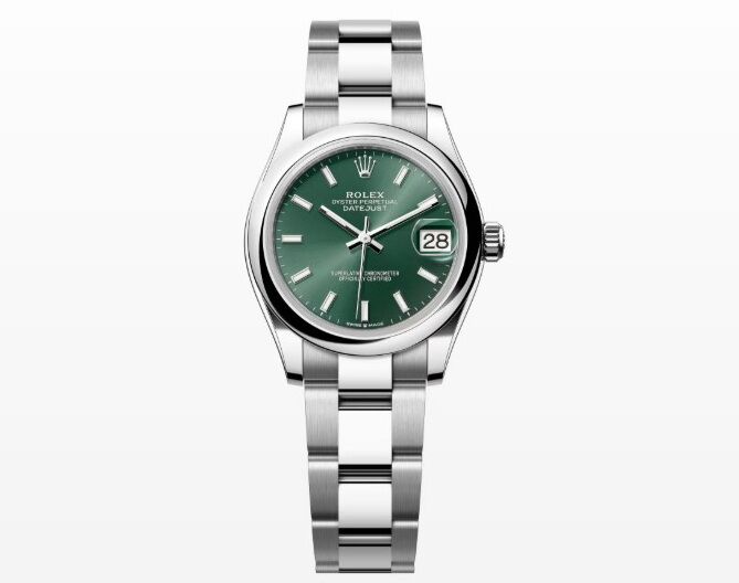勞力士 全新 278240 薄荷綠色面盤 錶徑31mm 自動上鍊 Datejust 橄欖綠~原廠盒單 2026 5