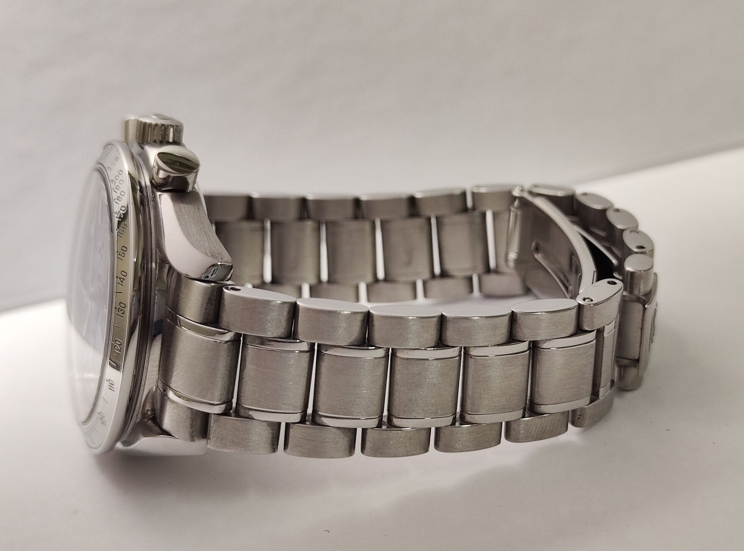 OMEGA 超霸 speedmaster 黑色面盤 錶徑39mm 自動上鍊 計時功能~原廠盒單 木村同款 5