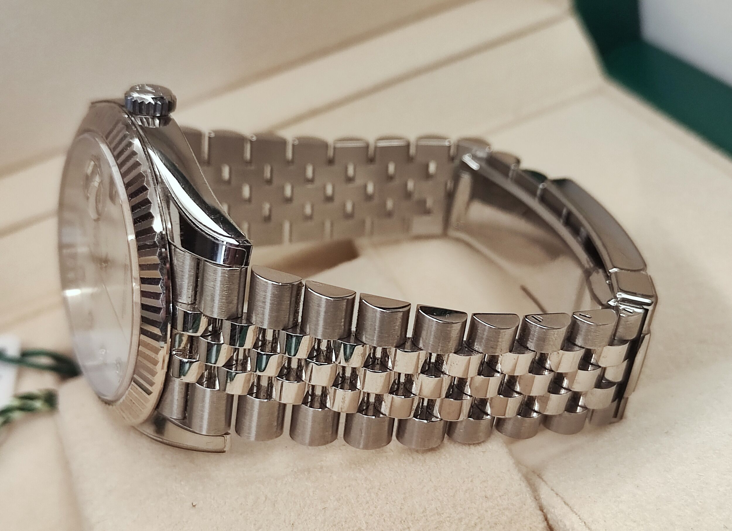 勞力士 126334NG 白色貝殼面盤 大錶徑41mm 白金太陽圈 自動上鍊 datejust日誌型 126334~原廠盒單 絕版珍藏 5