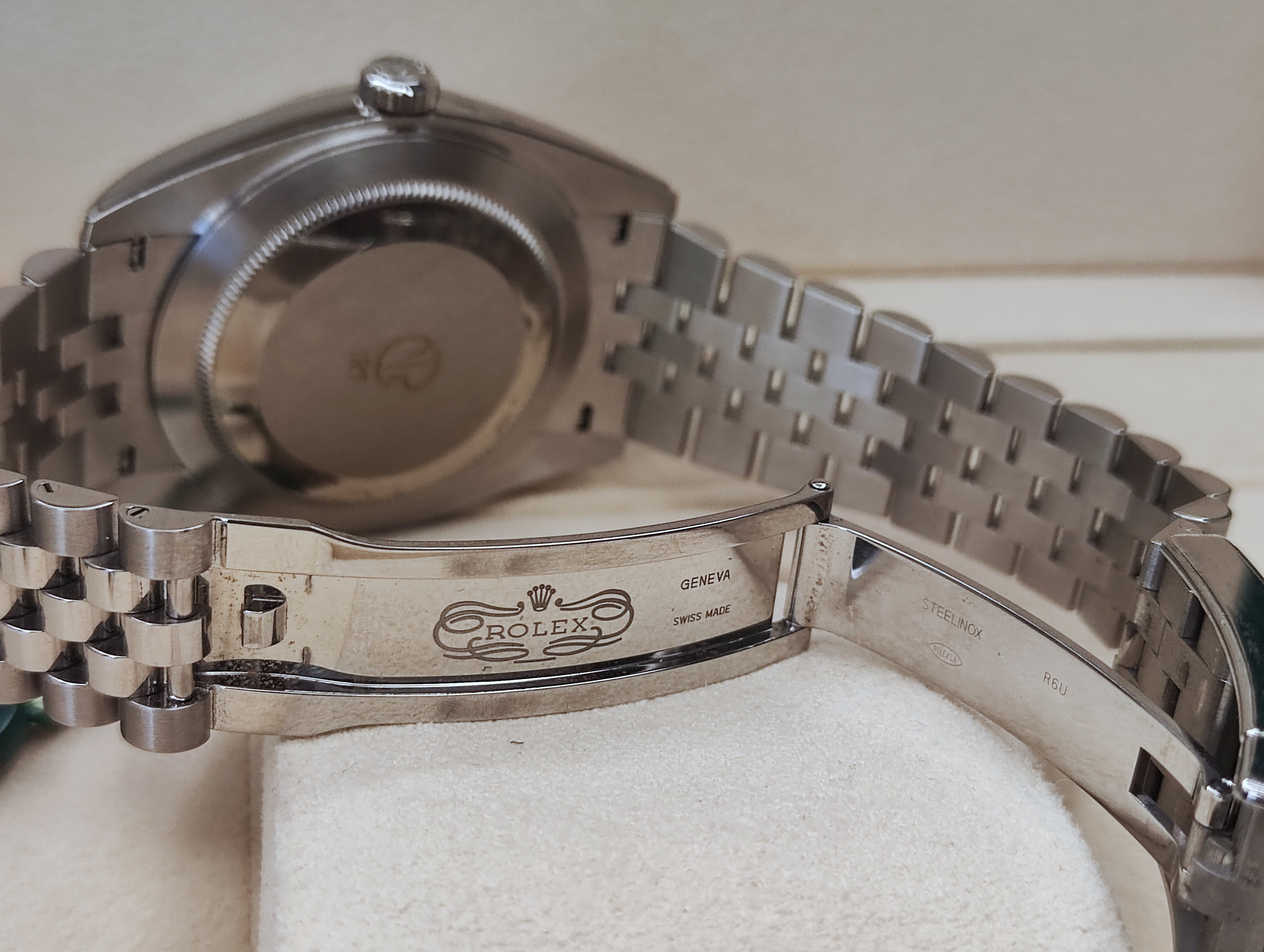 勞力士 126334NG 白色貝殼面盤 大錶徑41mm 白金太陽圈 自動上鍊 datejust日誌型 126334~原廠盒單 絕版珍藏 6