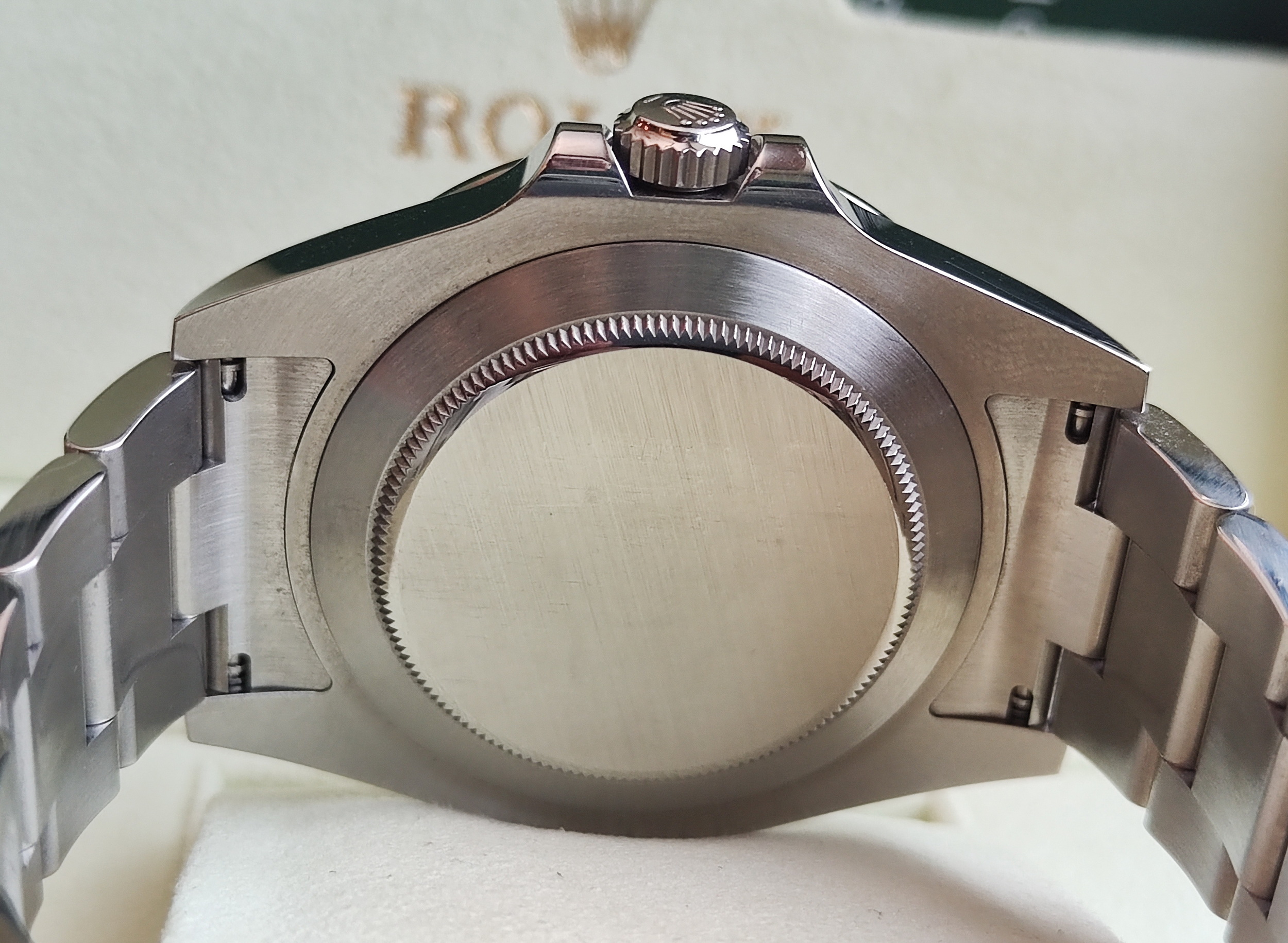 勞力士 216570 黑面 橘針 探險家二型 大錶徑42mm 黑探 GMT 兩地時間 探二~原廠盒單 國內AD 5