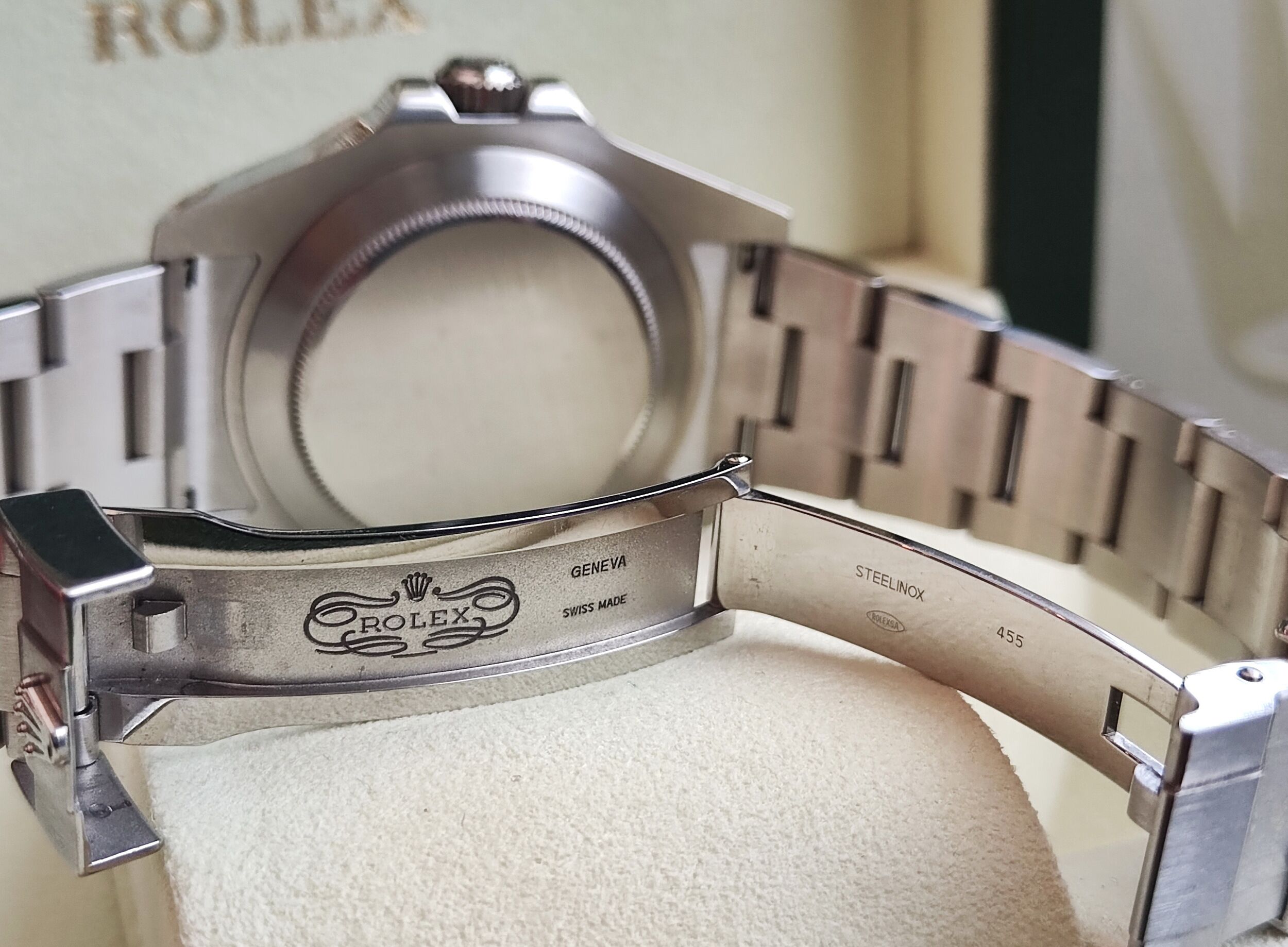 勞力士 216570 黑面 橘針 探險家二型 大錶徑42mm 黑探 GMT 兩地時間 探二~原廠盒單 國內AD 7