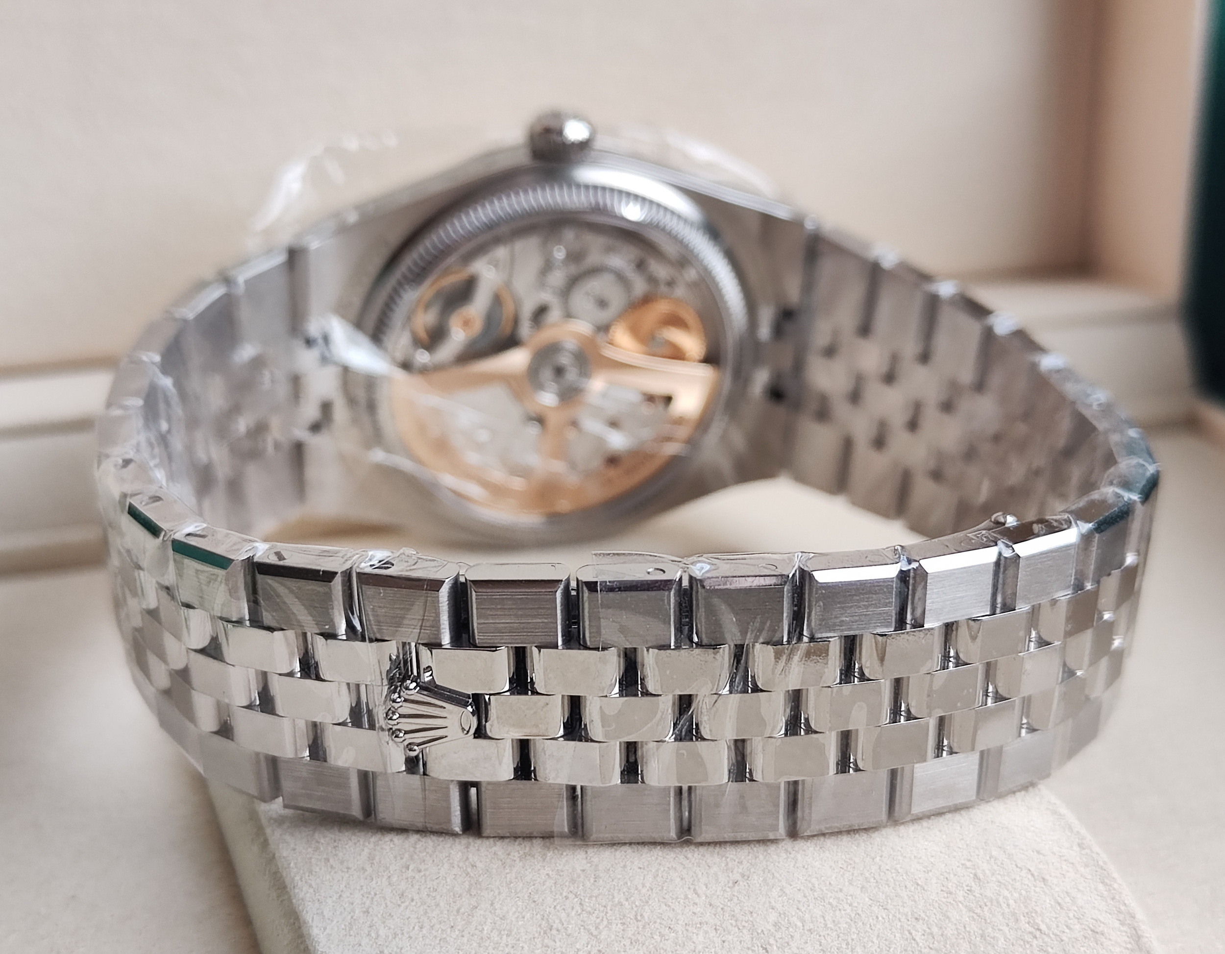 勞力士 全新127234 Land-Dweller 陸行者 錶徑36mm 自動上鍊 蜂巢面~原廠盒單 2026 6
