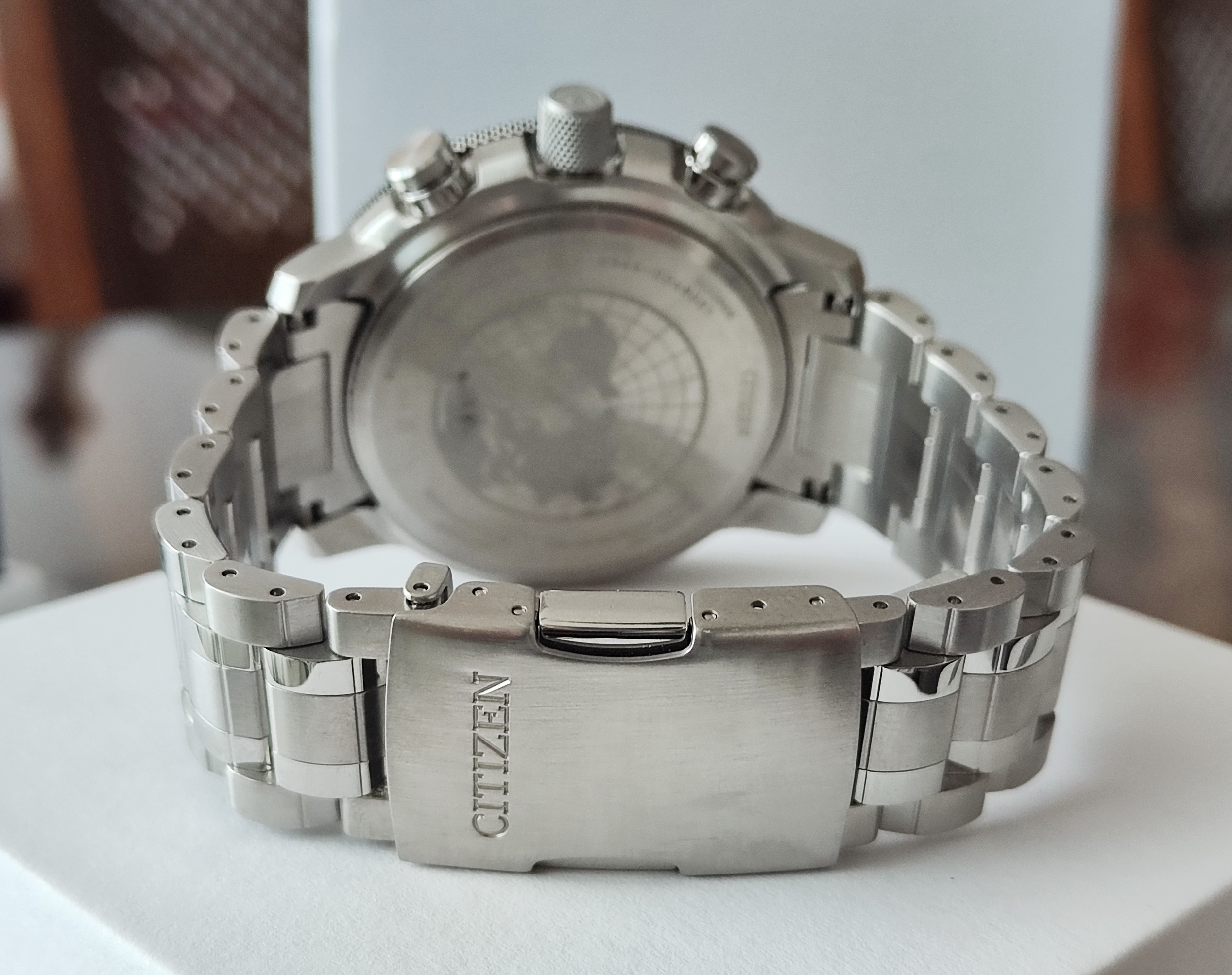 星辰 CITIZEN 光動能 大錶徑46mm 電波對時 世界時區 萬年曆 多功能~原廠盒單 2025AD 7