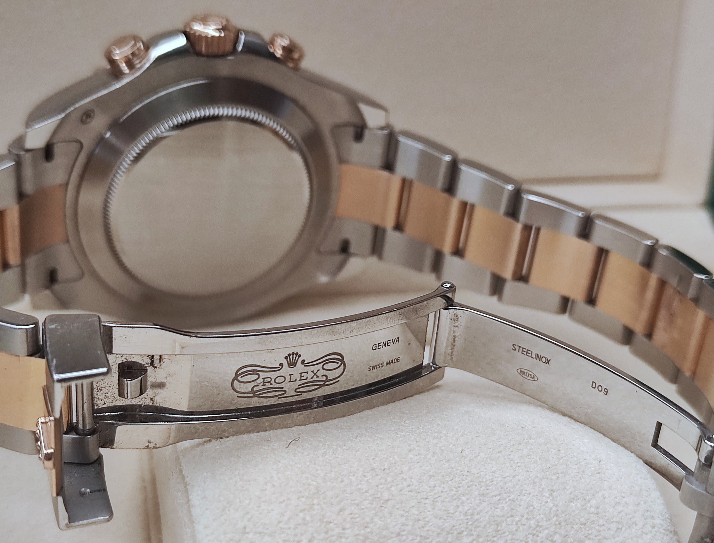 勞力士 116681 半金 玫瑰金 遊艇名仕 Yacht-master 大錶徑44mm 新款賓士針 帆船盃 倒數計時 自動上鍊~原廠盒單 2018 7