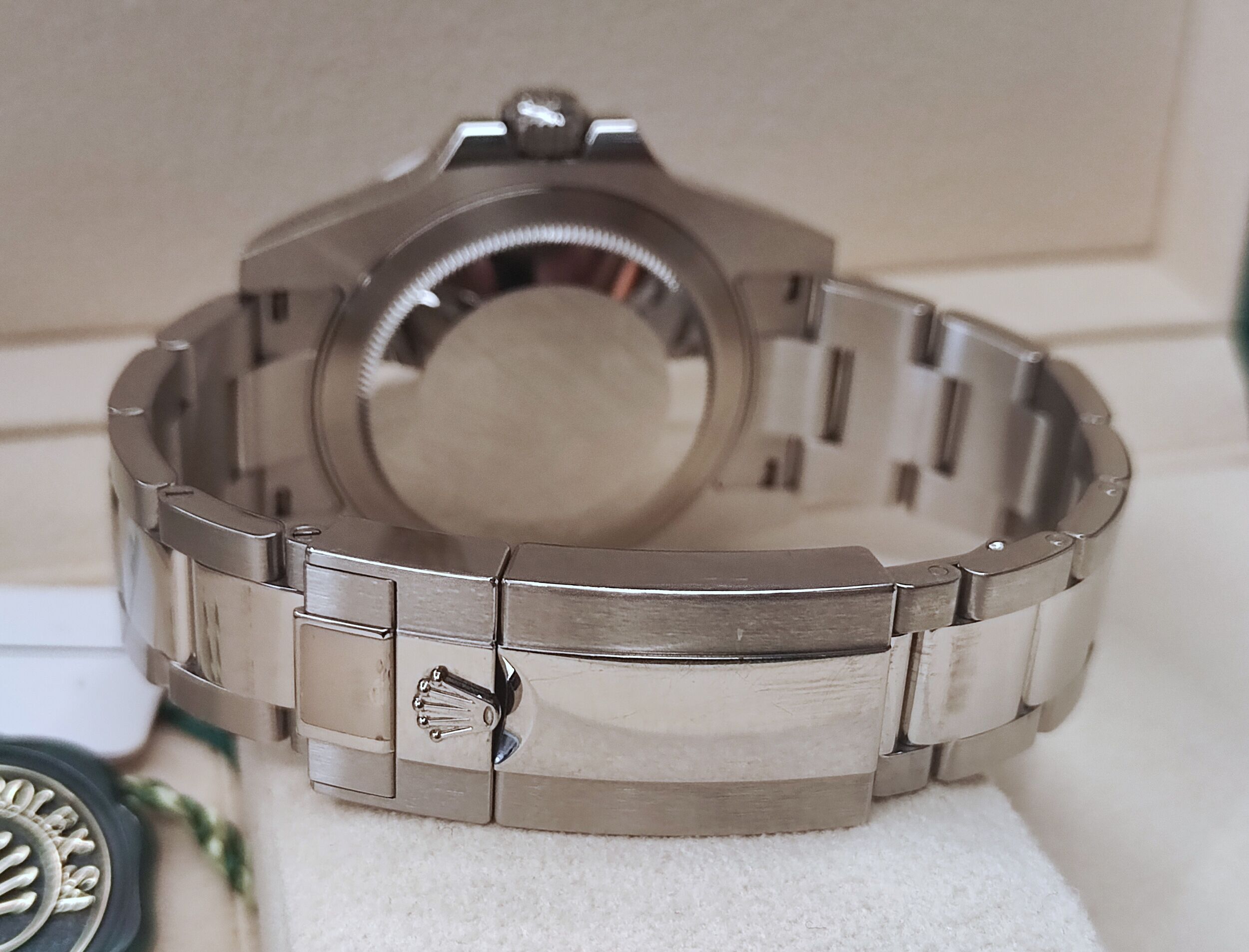 勞力士 126710 紅藍圈 百事圈 錶徑40mm 兩地時間 GMT 雙色陶瓷圈 三板帶~原廠盒單 2022 8