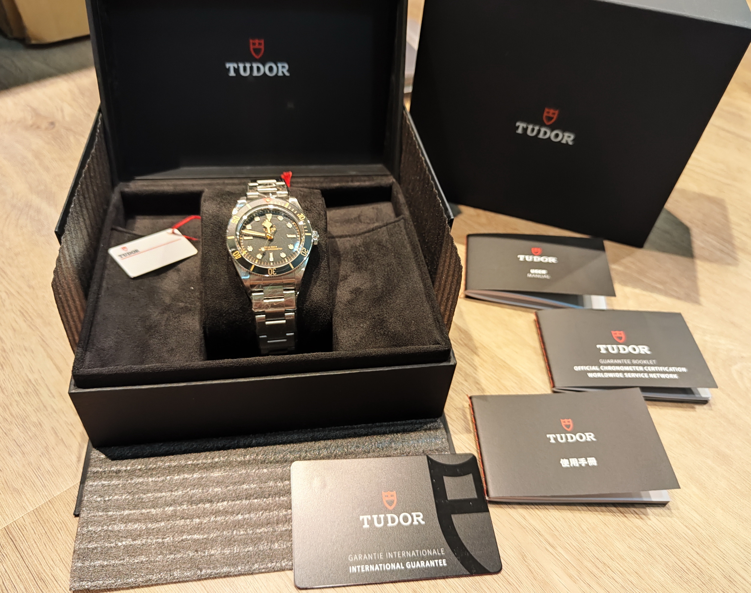 帝舵 TUDOR 全新BB58 黑水鬼 7939A1 錶徑39mm 自動上鍊 防水200米 79030~原廠盒單 2026 4