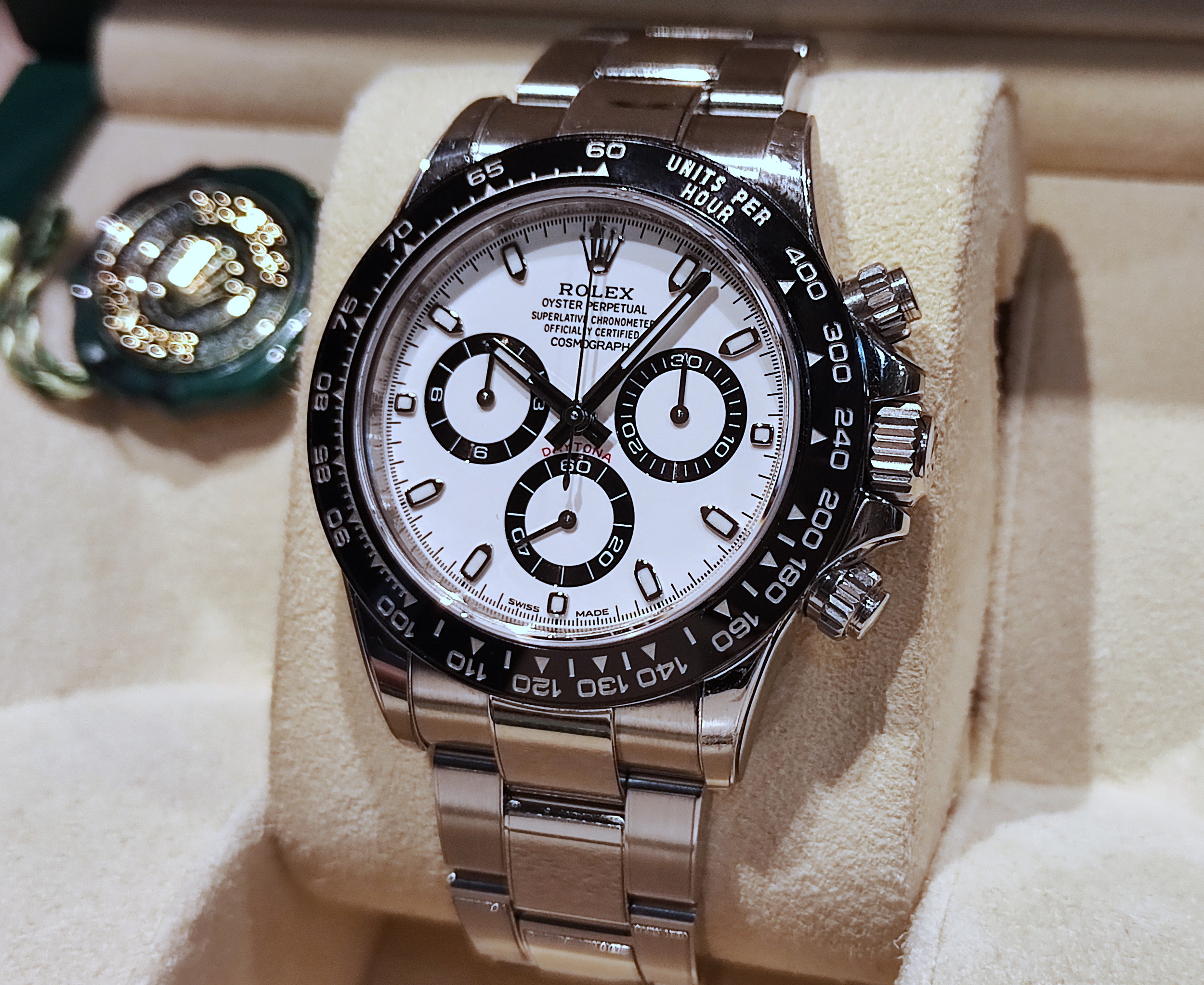 勞力士 116500 白迪 白熊貓 錶徑40mm 自動上鍊 DAYTONA  迪通納~原廠盒單 126500參考 2