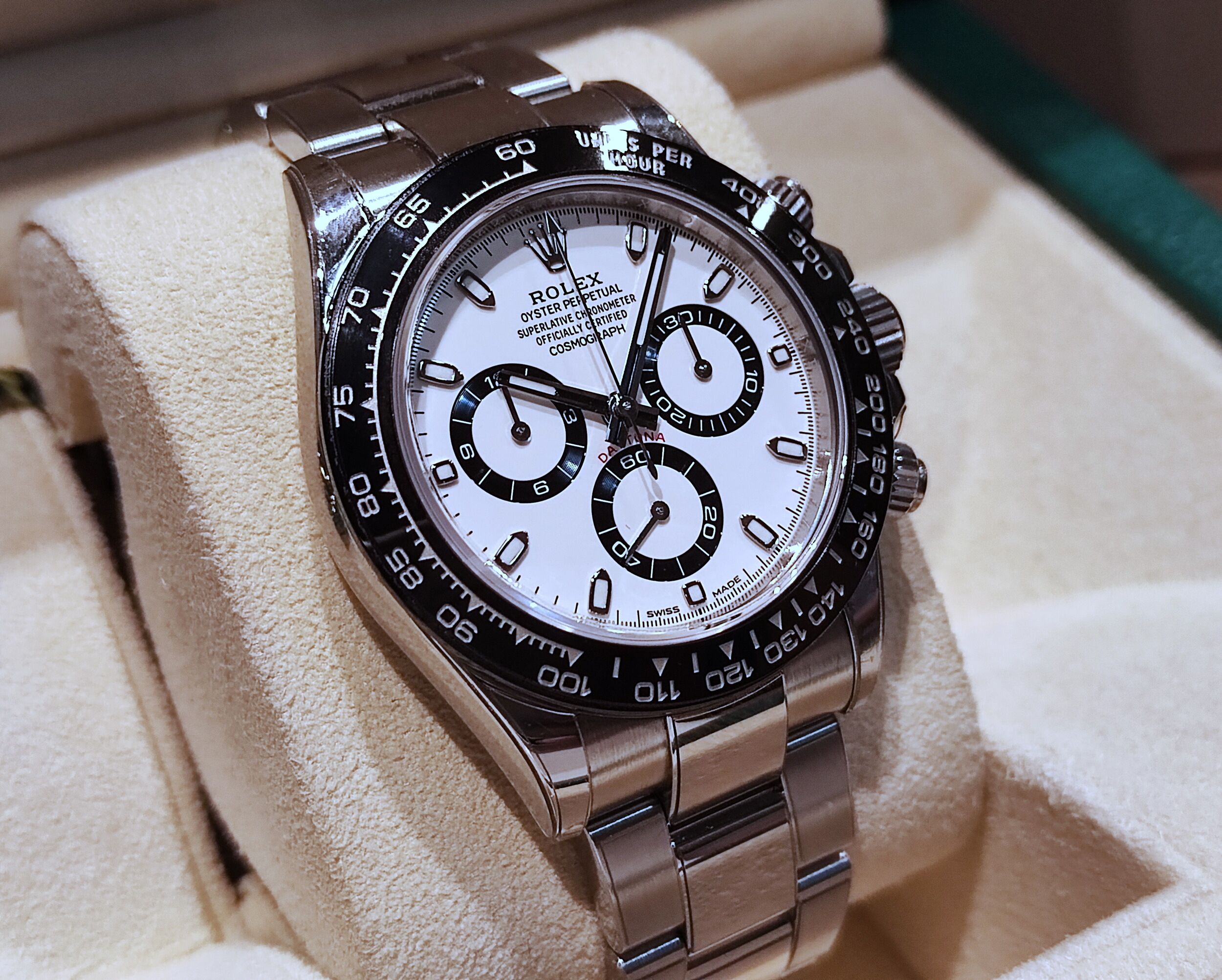 勞力士 116500 白迪 白熊貓 錶徑40mm 自動上鍊 DAYTONA  迪通納~原廠盒單 126500參考 3