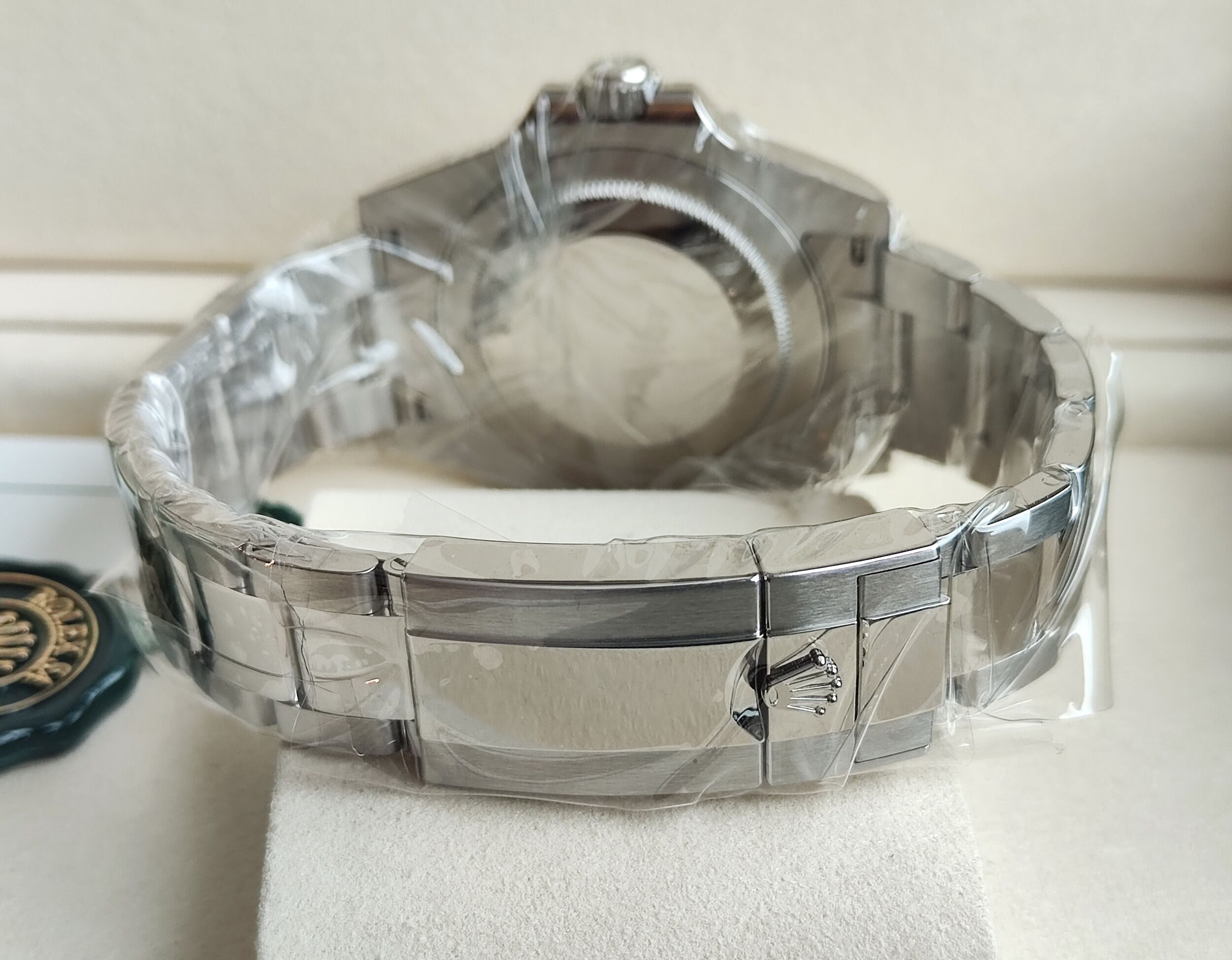 勞力士 全新 126720 左冠龍頭 雪碧圈 錶徑40mm 黑/綠雙色陶瓷圈 兩地時間~原廠盒單 2026 5