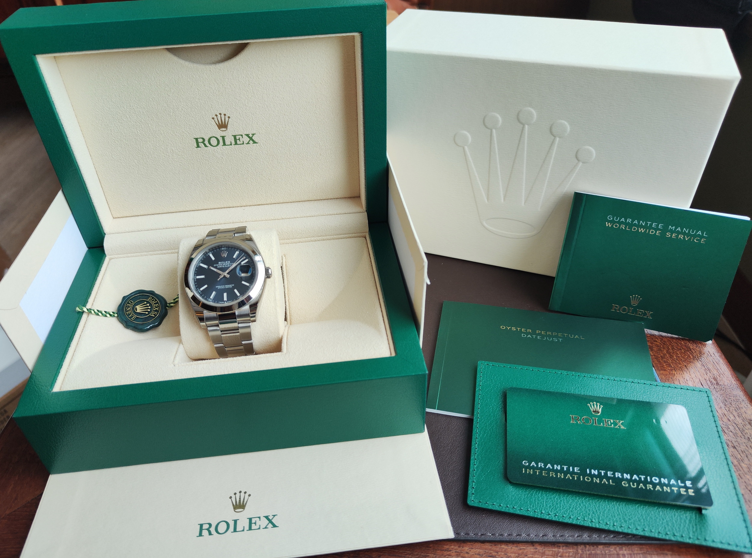 勞力士 126300 藍色面盤 大錶徑41mm 自動上鍊 Datejust~原廠盒單 2022 7