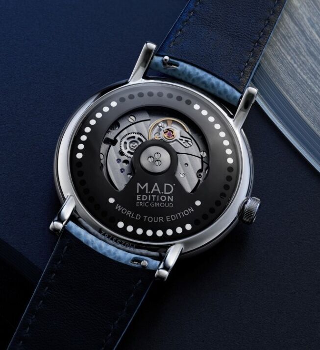MB&F 全新 M.A.D.2 藍色限定 World Tour系列 特殊雙盤顯示 藍色巡演 5