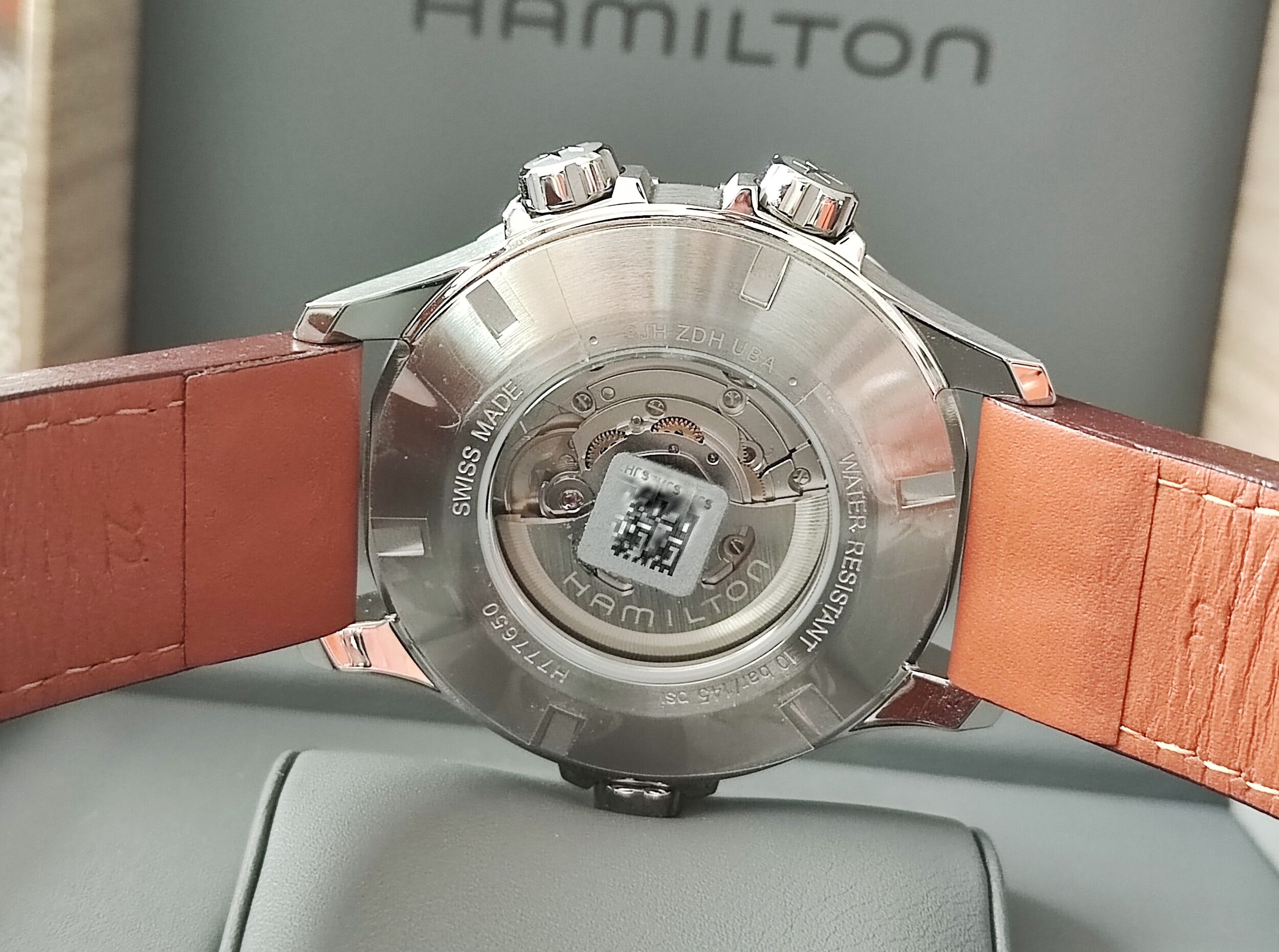 漢米爾頓 全新 卡其航空 X-Wind Day Date 藍色面盤 大錶徑45mm  自動上鍊 ~原廠盒單 2026AD 5