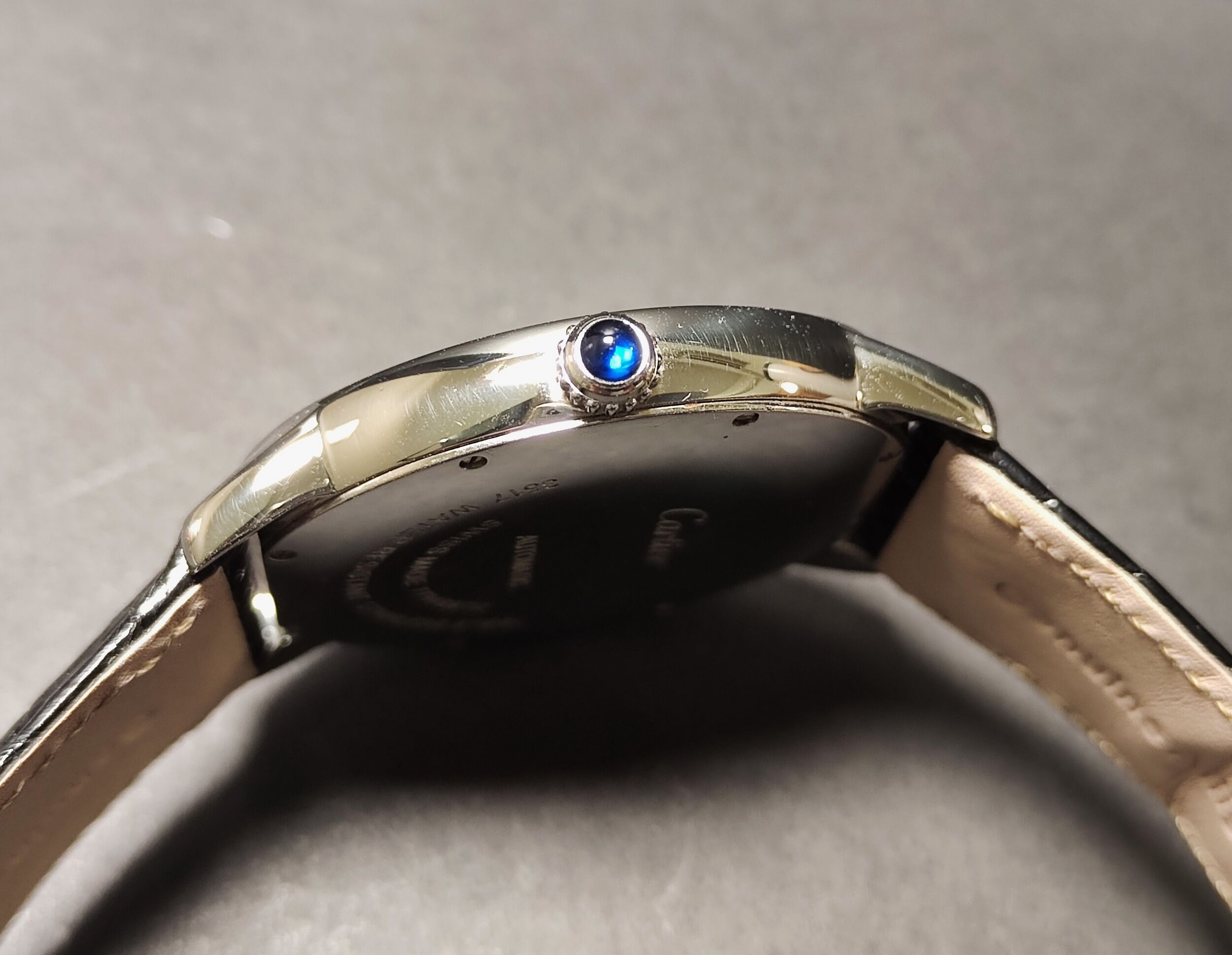 CARTIER 卡地亞 Ronde Solo 大錶徑42mm 自動上鍊 羅馬數字 坦克系列 tank可參考~原廠盒單 3