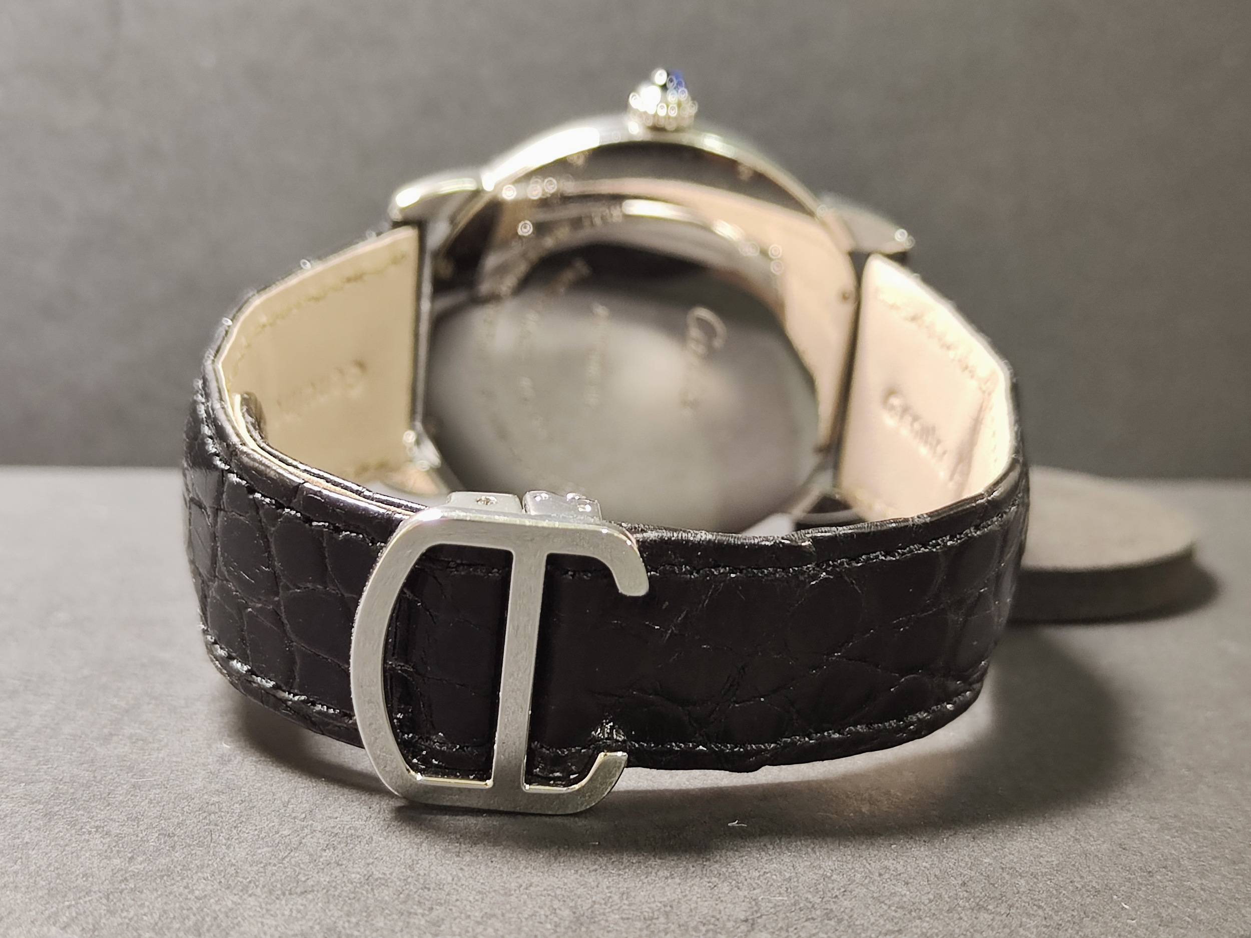 CARTIER 卡地亞 Ronde Solo 大錶徑42mm 自動上鍊 羅馬數字 坦克系列 tank可參考~原廠盒單 5