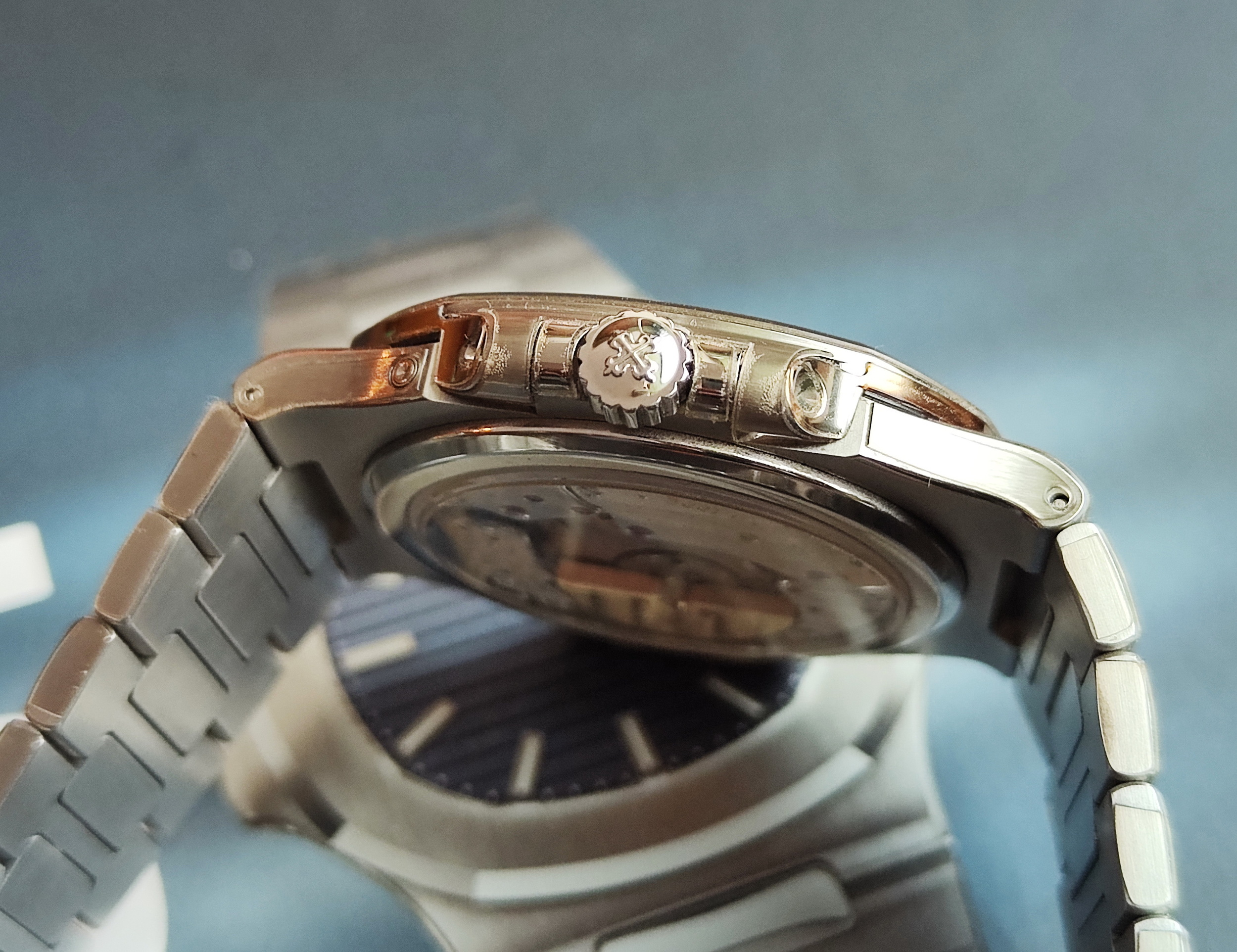 PP 百達翡麗 5712/1A-001 錶徑40mm 自動上鍊 金鷹 5712~原廠盒單 鸚鵡螺 2
