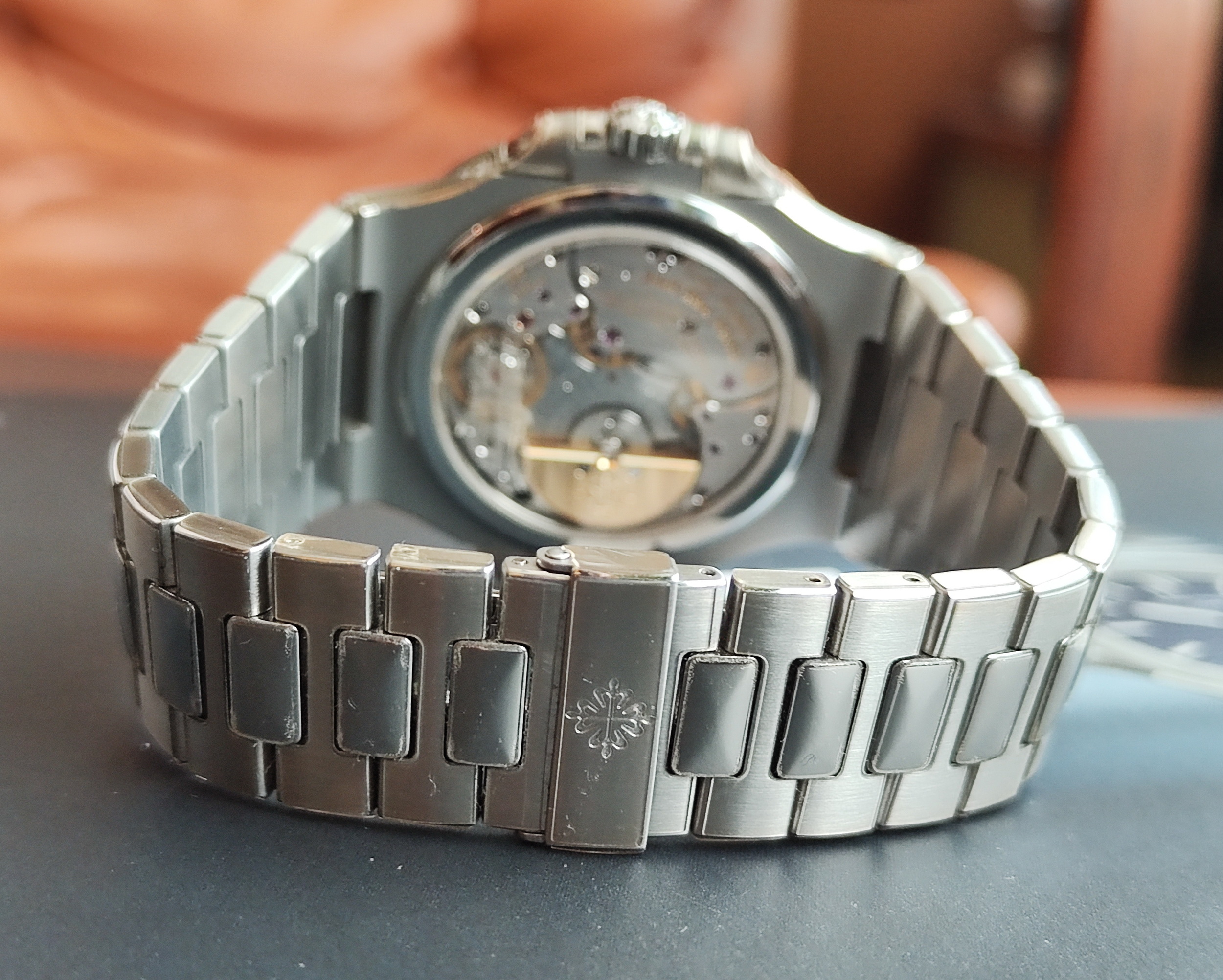 PP 百達翡麗 5712/1A-001 錶徑40mm 自動上鍊 金鷹 5712~原廠盒單 鸚鵡螺 5