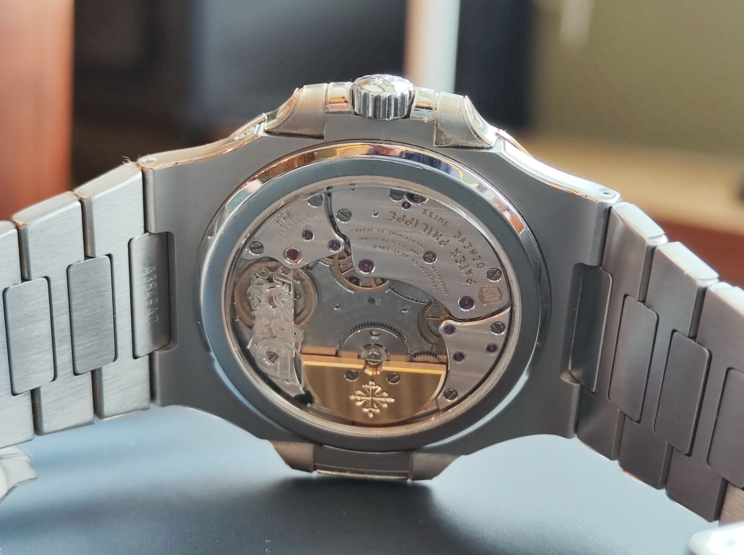 PP 百達翡麗 5712/1A-001 錶徑40mm 自動上鍊 金鷹 5712~原廠盒單 鸚鵡螺 3