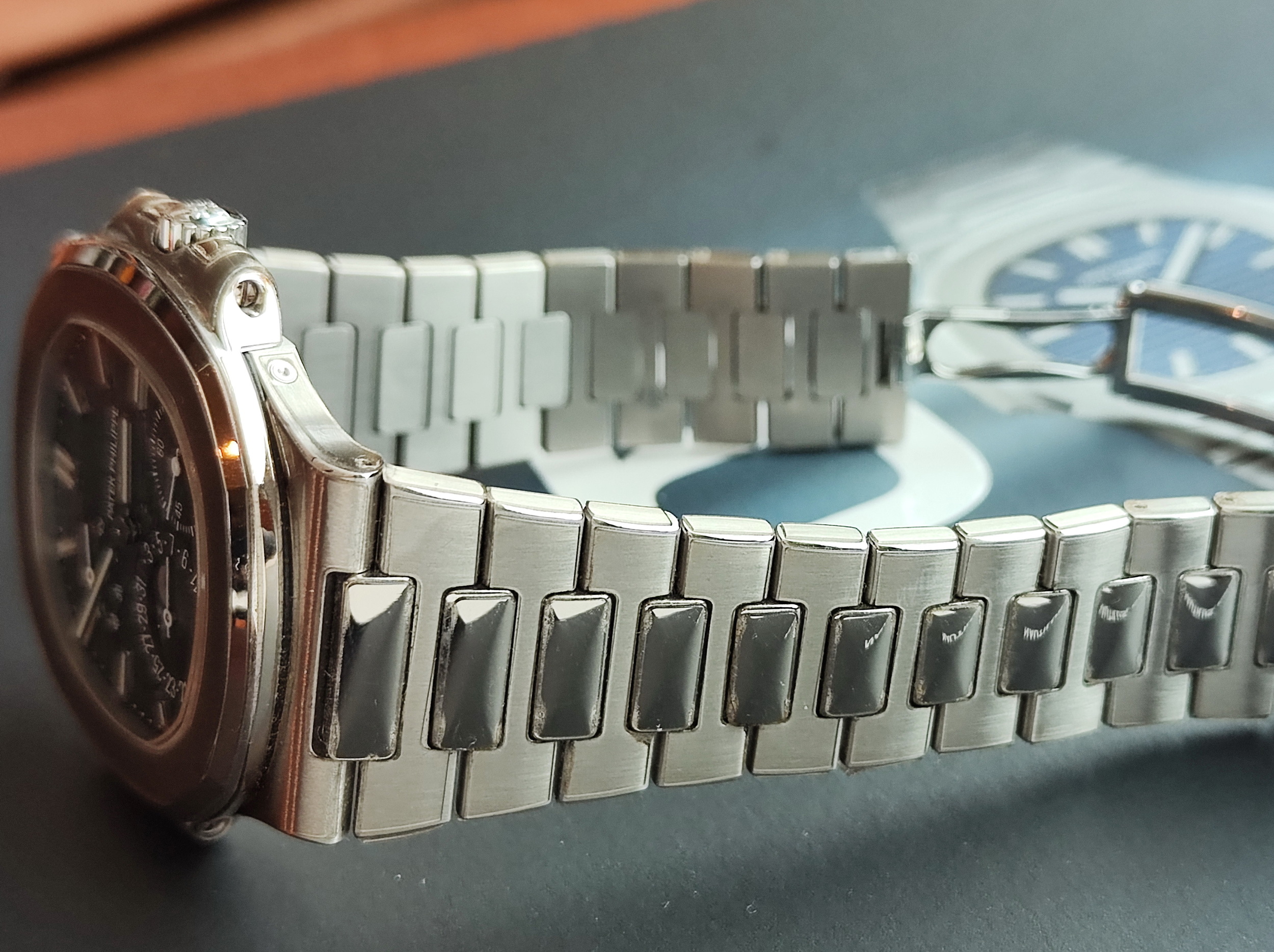 PP 百達翡麗 5712/1A-001 錶徑40mm 自動上鍊 金鷹 5712~原廠盒單 鸚鵡螺 4
