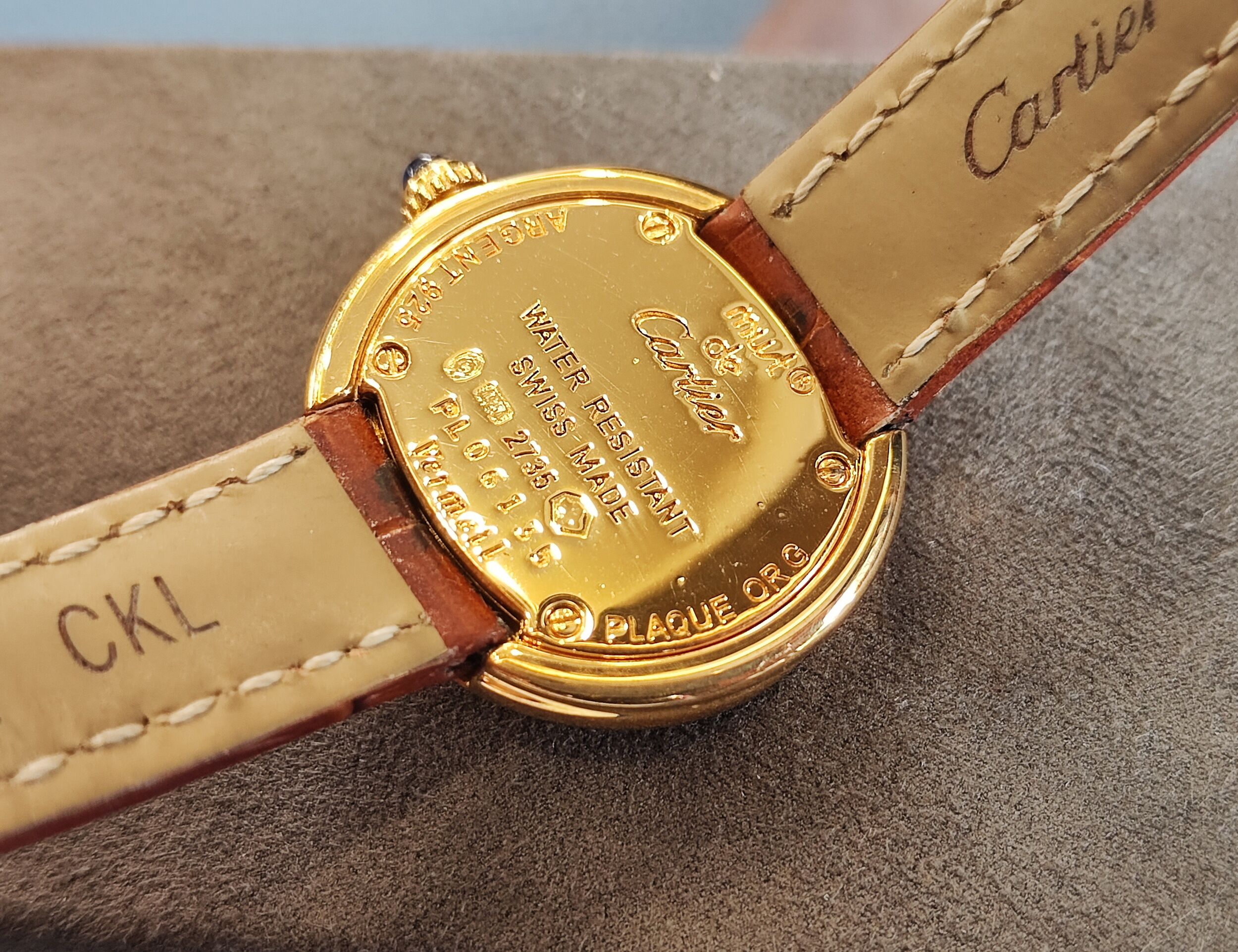 CARTIER 卡地亞 Trinity 2735 錶徑26mm 三環錶 銀包金 石英機芯 經典錶款 4