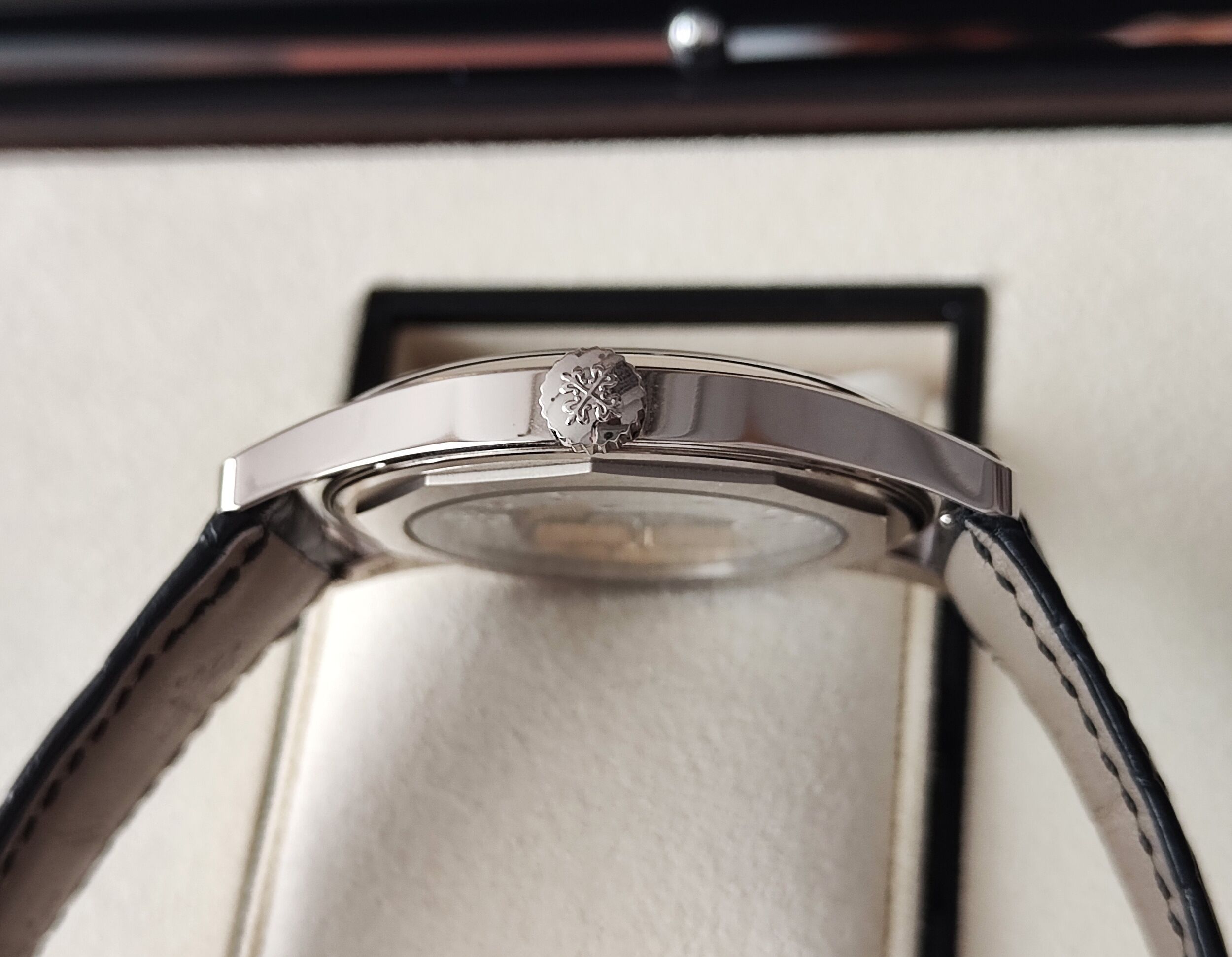 PP 百達翡麗 6006G-001 錶徑39mm 白金錶殼 自動上鍊PP印記~原廠盒單 6006 6