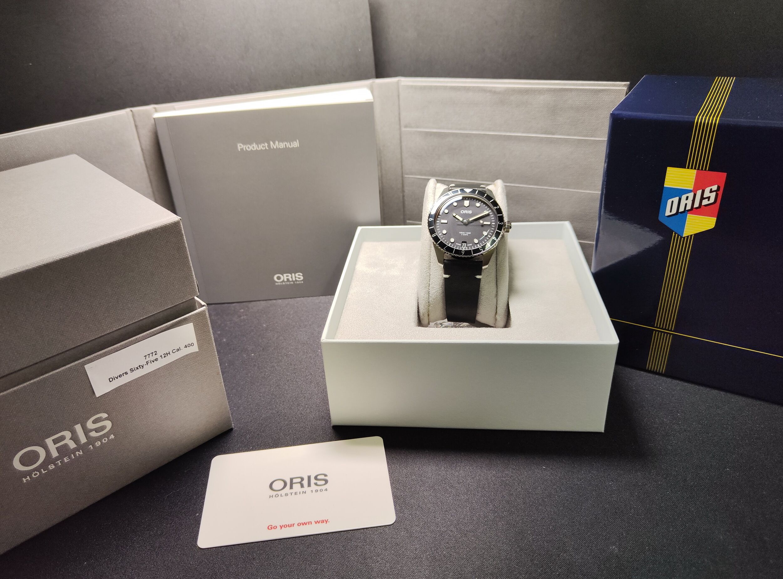 ORIS 豪力時 Sixty‑Five 12H復古錶款 錶徑40mm 自動上鍊 第二時區~原廠盒單 2026AD 7