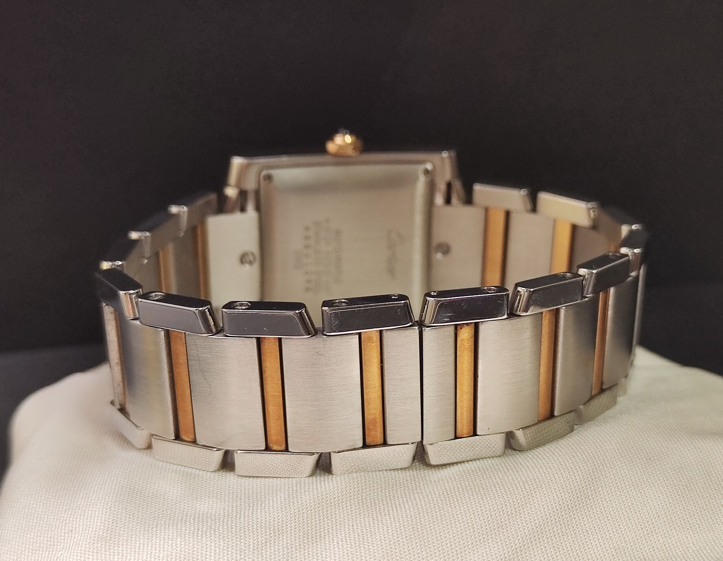 卡地亞 CARTIER 法國坦克 半金款 自動上鍊 羅馬數字 Tank Française 經典坦克 7