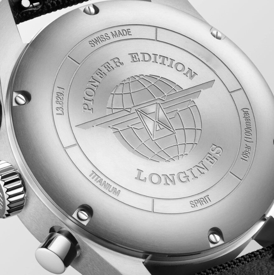 浪琴 全新 Spirit 先行者 五級鈦金屬 特別版 大錶徑42mm 自動上鍊 綠色刻度 計時功能~原廠盒單 2026AD 4