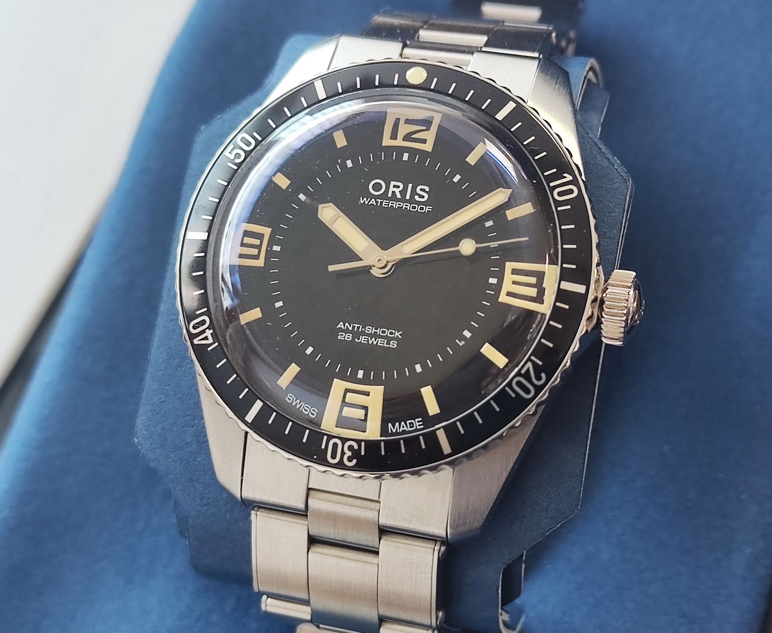ORIS 豪力時DIVER 全新 60周年特別版 錶徑40mm 自動上鍊~原廠盒單 2026AD 2