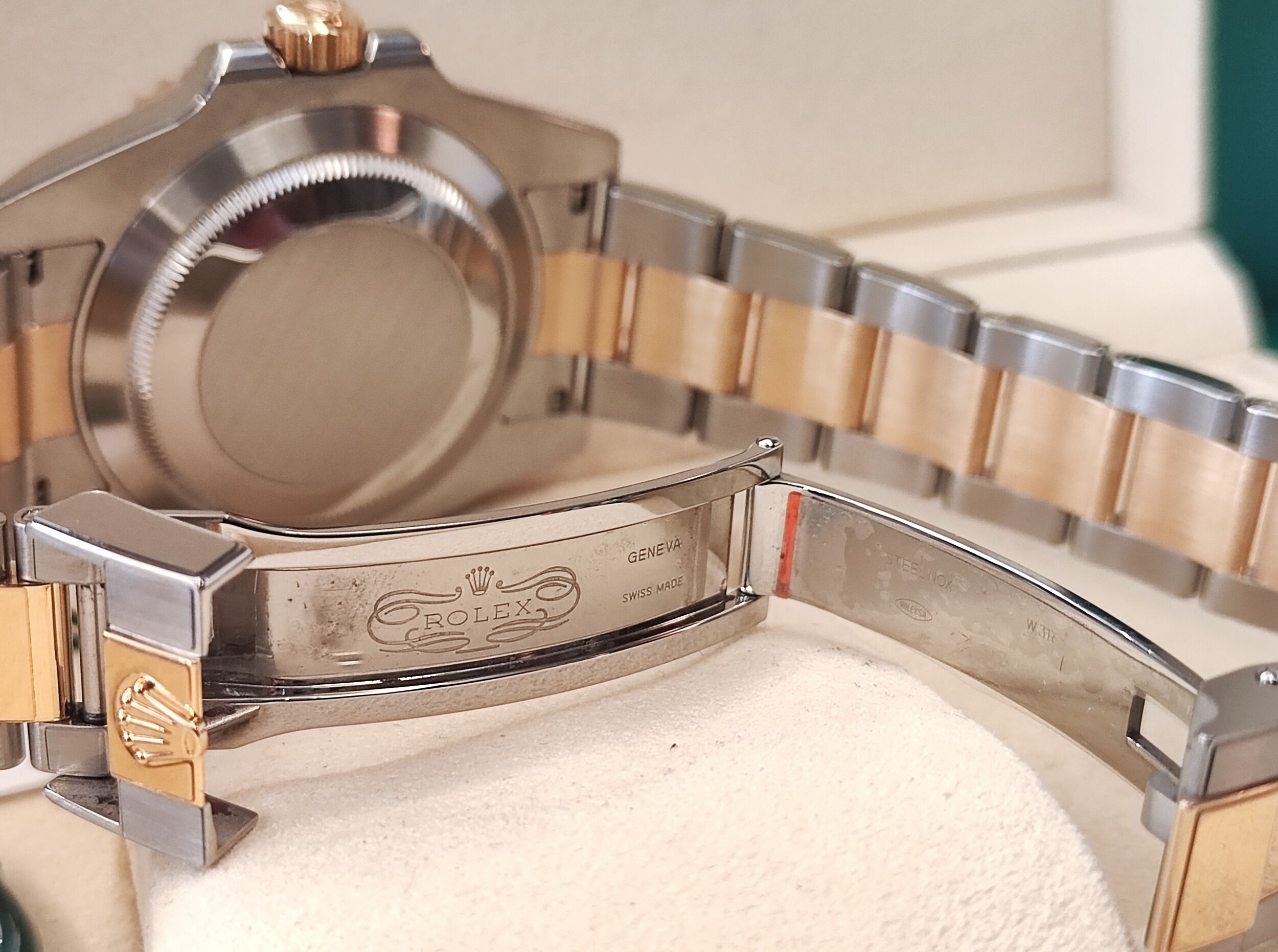 勞力士 116613 半金黑 錶徑40mm 自動上鍊 黑半金 黑水鬼 116613LN~原廠盒單 2016 126613可參考 7