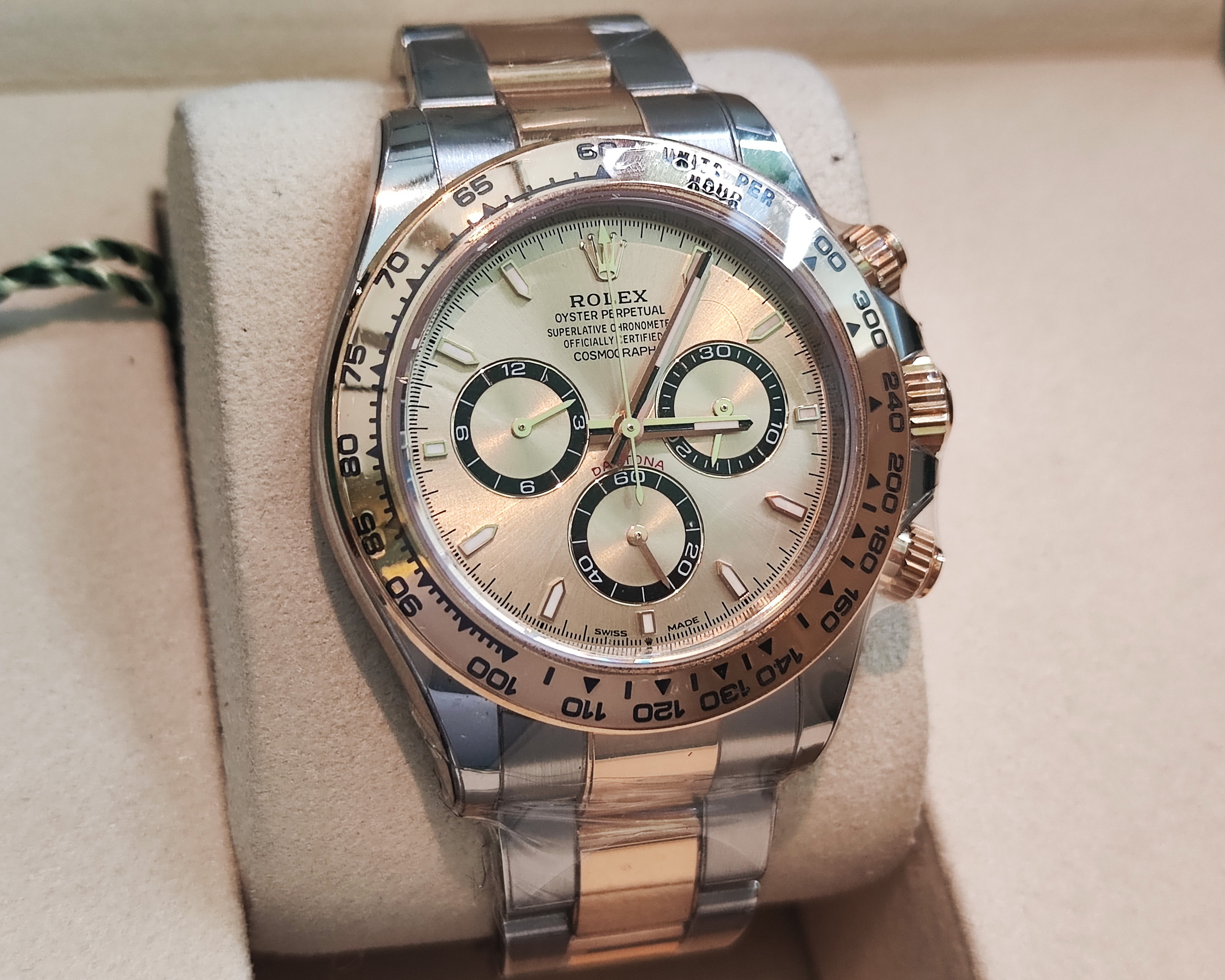 勞力士 126503 半金迪 金面 迪通納 錶徑40mm 計時功能 DAYTONA 自動上鍊~原廠盒單 2026 3