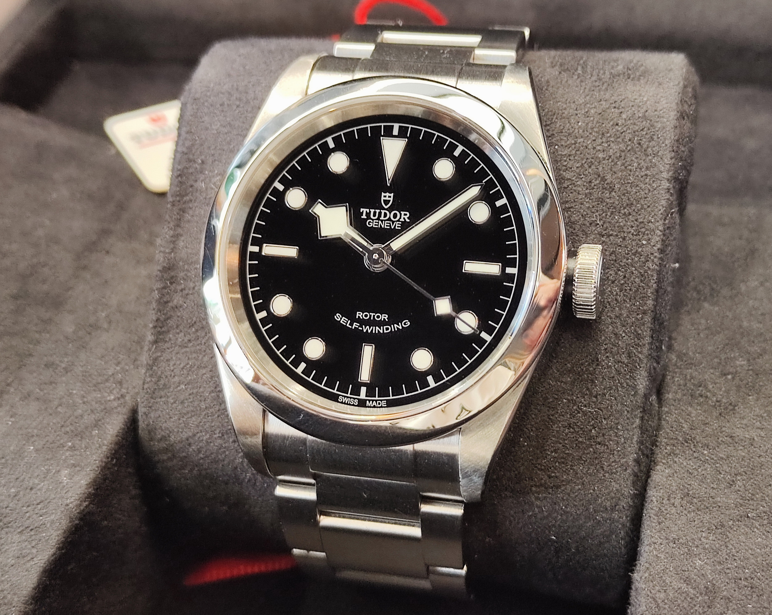 TUDOR 帝舵 79540 黑色面盤 大錶徑41mm 自動上鍊 雪花針~原廠盒單 2019AD 2