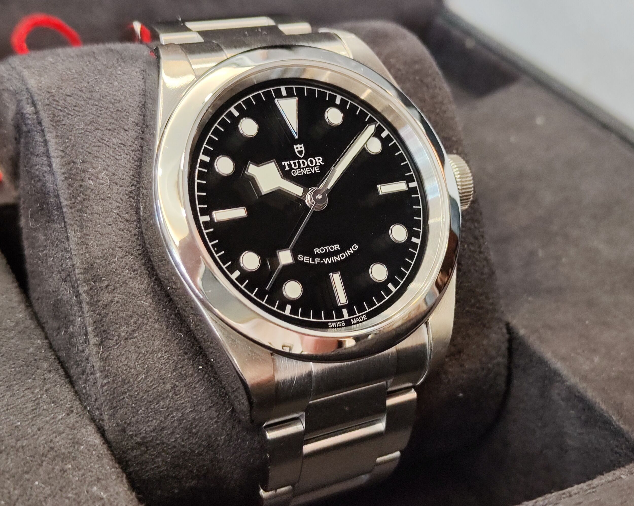 TUDOR 帝舵 79540 黑色面盤 大錶徑41mm 自動上鍊 雪花針~原廠盒單 2019AD 3