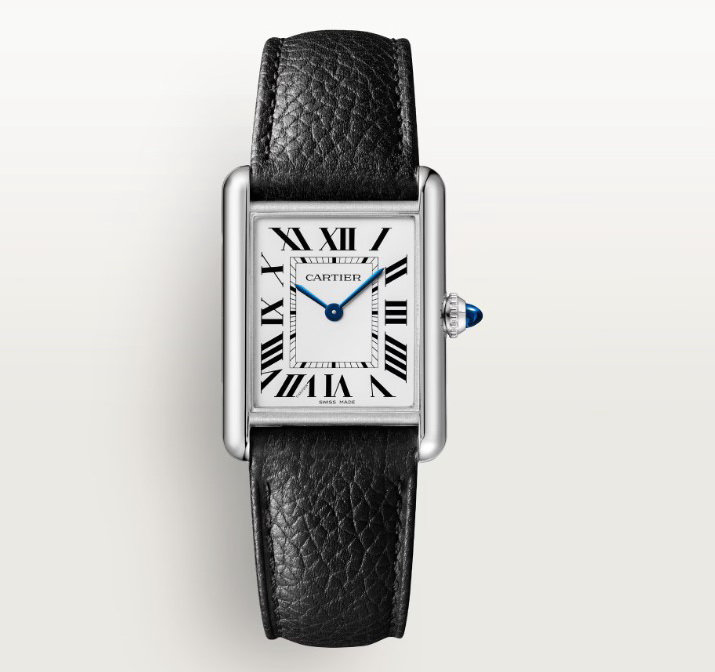 卡地亞 CARTIER 全新 坦克 SolarBeat 光電石英機芯 白色面盤 大型錶徑25.5mm 羅馬數字~原廠盒單 2026 6